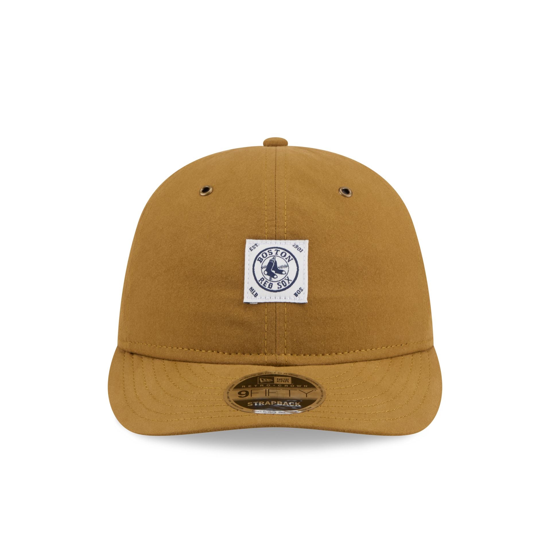 Alternative view of Boston Red Sox Brushed Brown Nylon Retro Crown 9Fifty Adjustable Hat