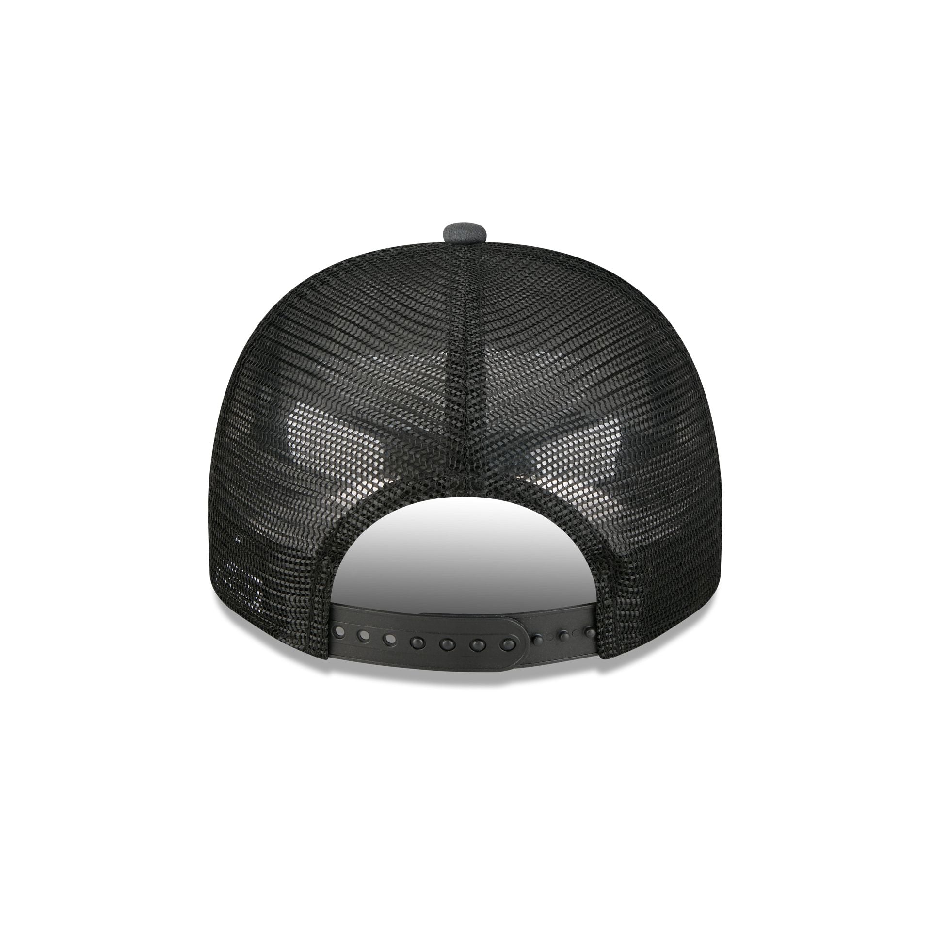 Atlanta Braves Washed Black 9Fifty A-Frame Trucker Hat - Image 6