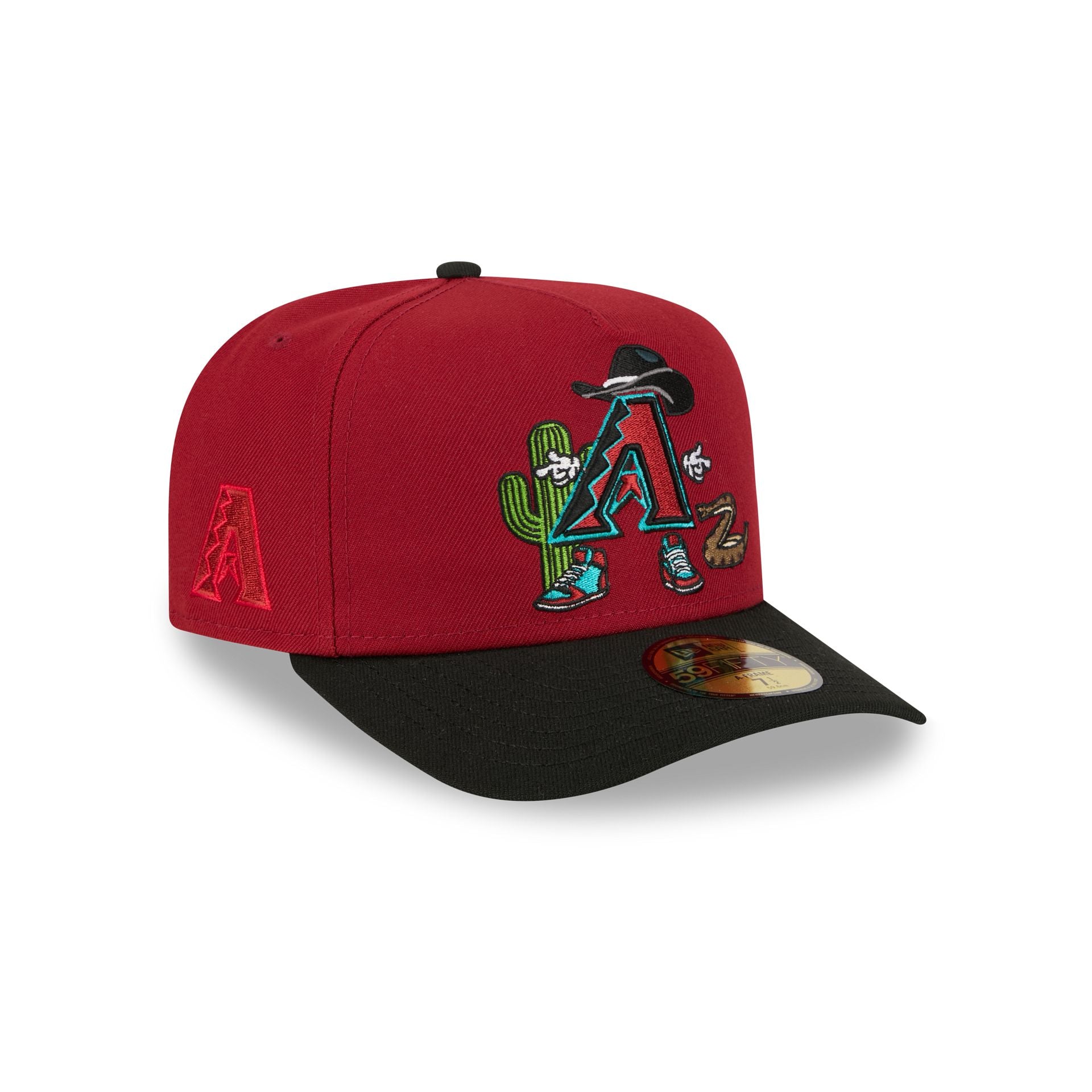 Arizona Diamondbacks Cartoon 59Fifty A-Frame Fitted Hat