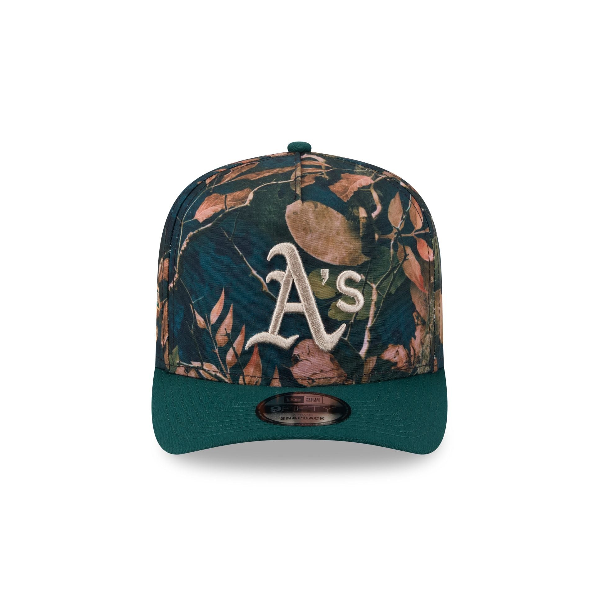 Alternative view of Athletics Leaves 9Fifty A-Frame Snapback Hat