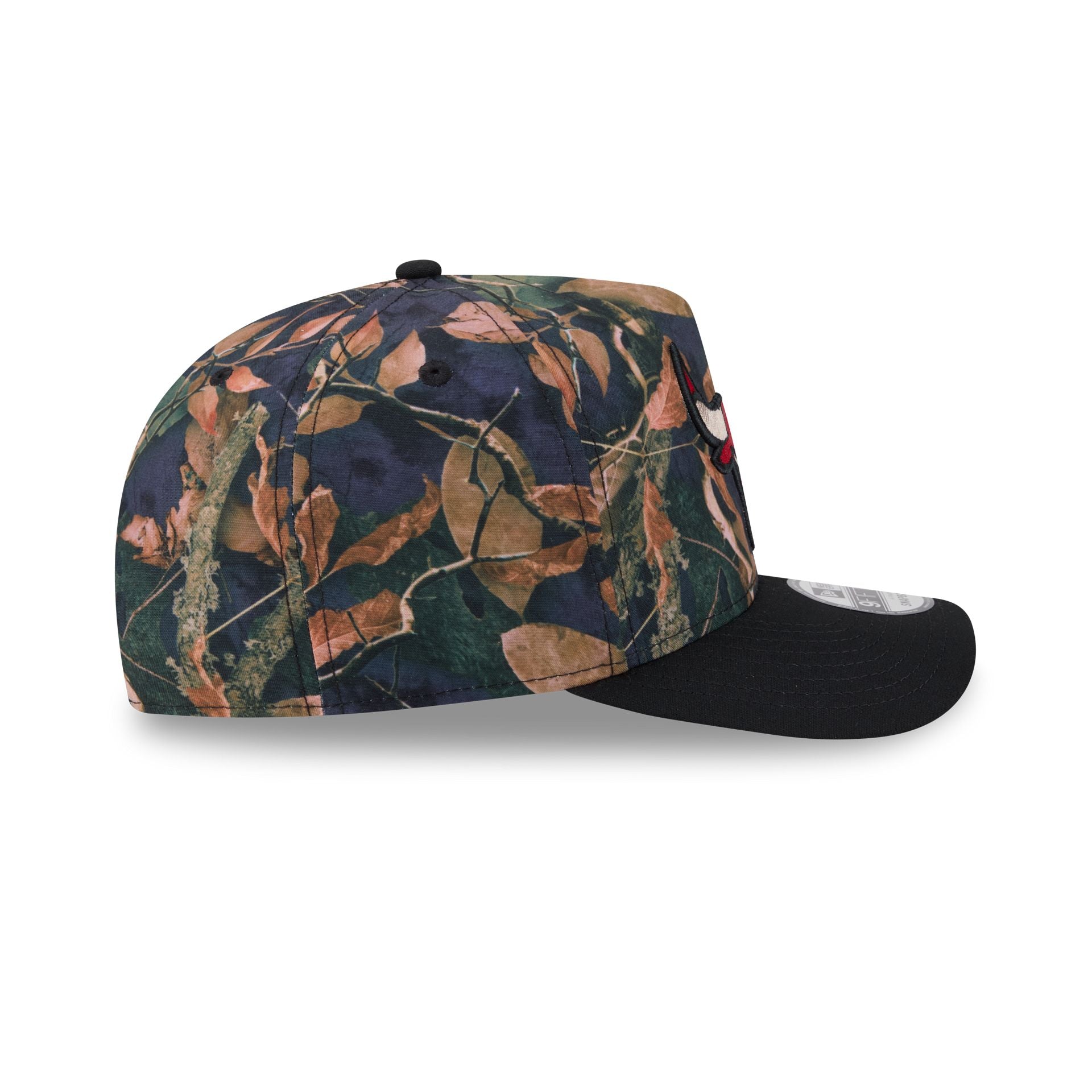 Chicago Bulls Leaves 9Fifty A-Frame Snapback Hat - Image 5