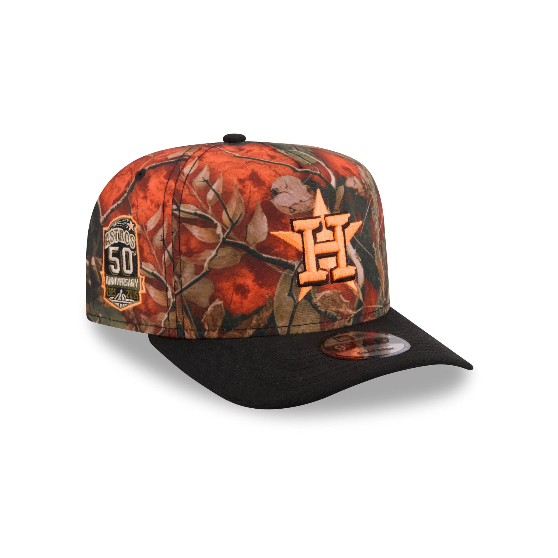 Houston Astros Amber Leaves 9Fifty A-Frame Snapback Hat