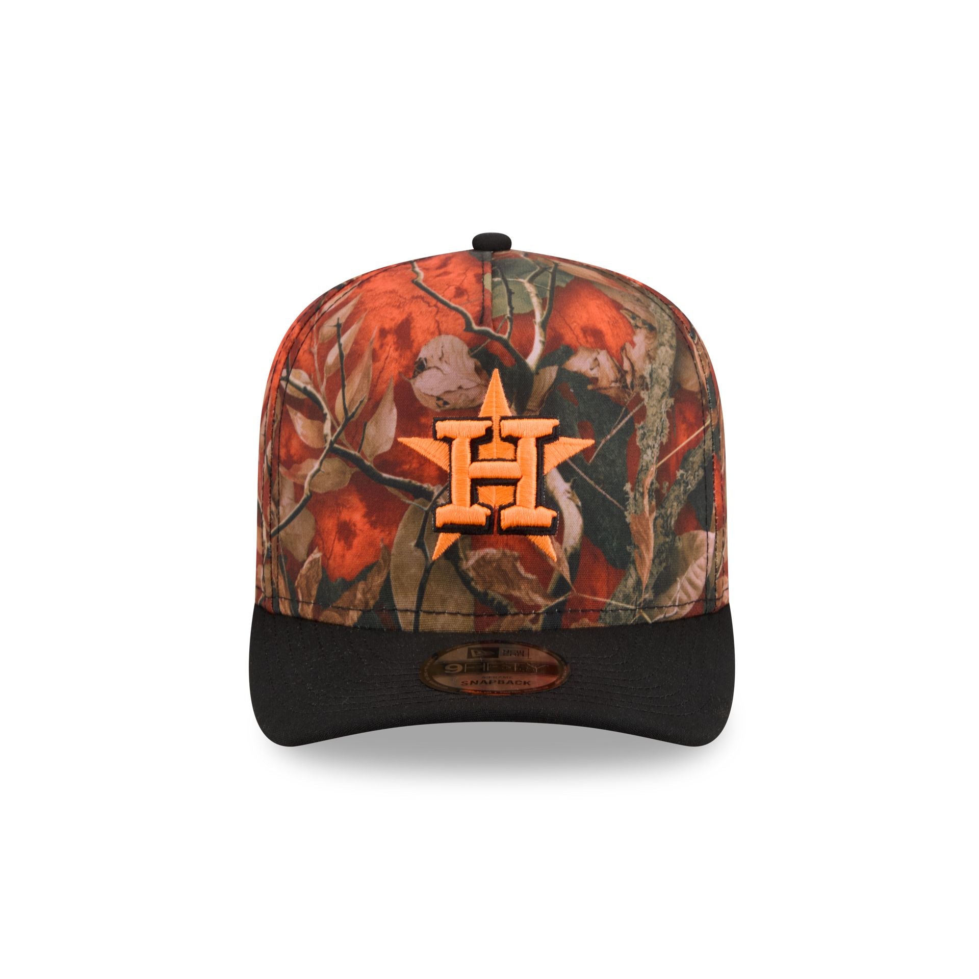 Alternative view of Houston Astros Amber Leaves 9Fifty A-Frame Snapback Hat