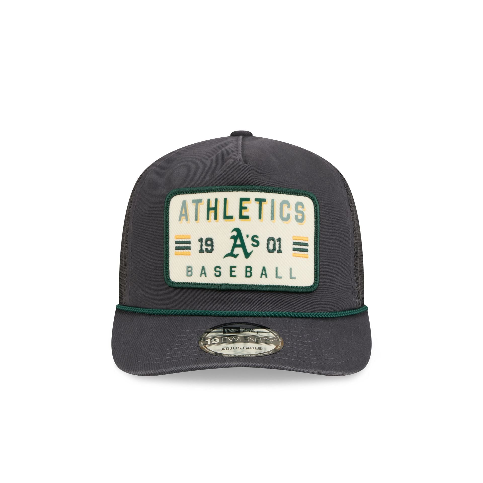 Alternative view of Athletics Washed Graphite 19Twenty Trucker Hat