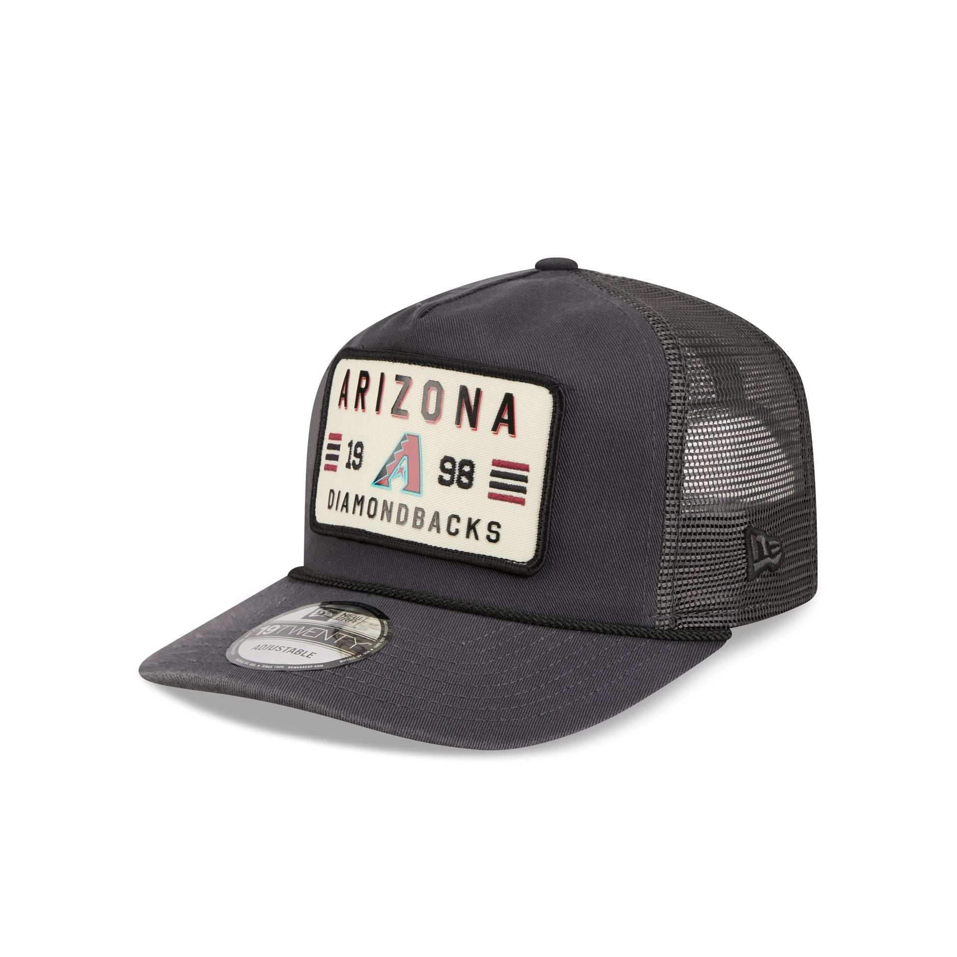 Arizona Diamondbacks Washed Graphite 19Twenty Trucker Hat