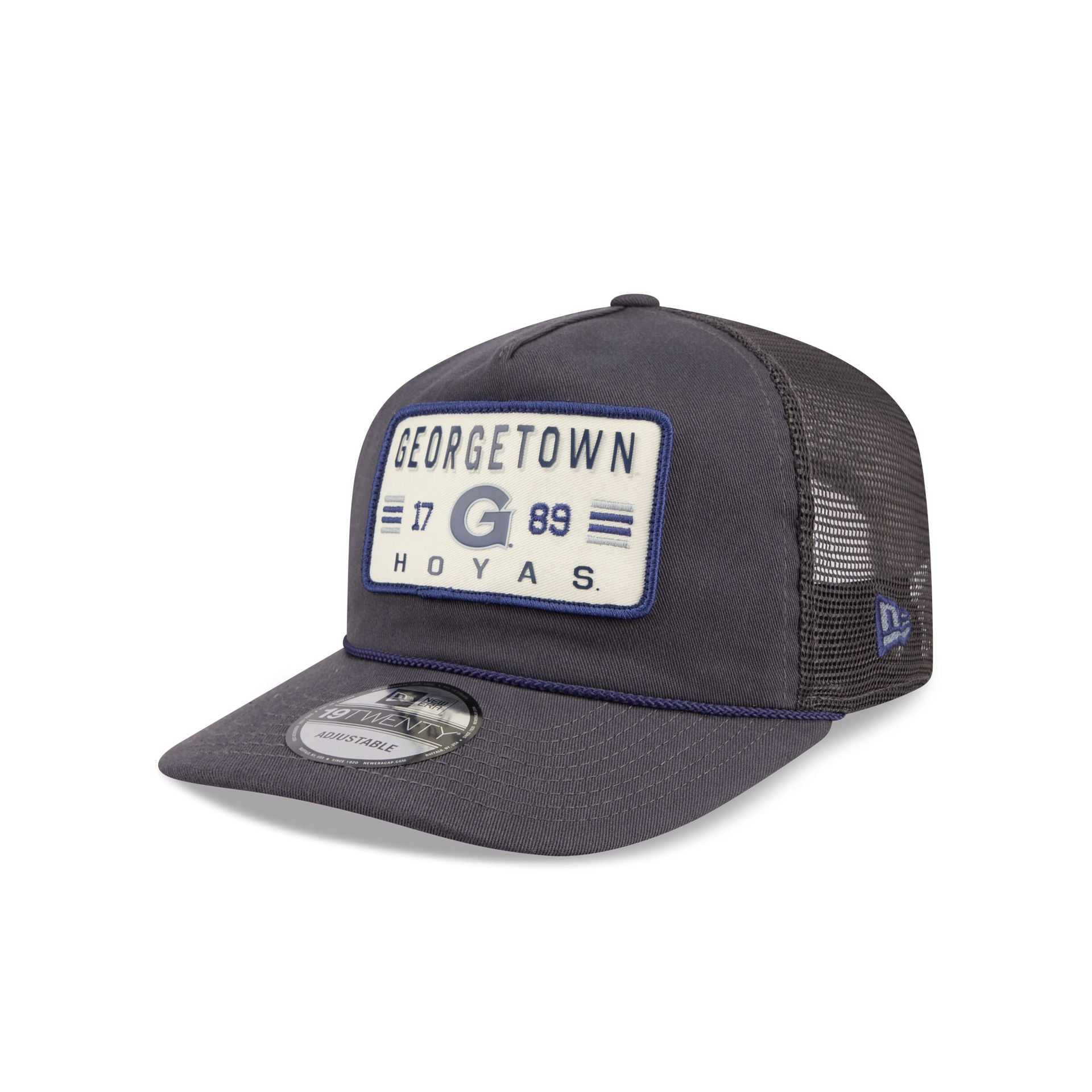 Georgetown Hoyas Washed Graphite 19Twenty Trucker Hat