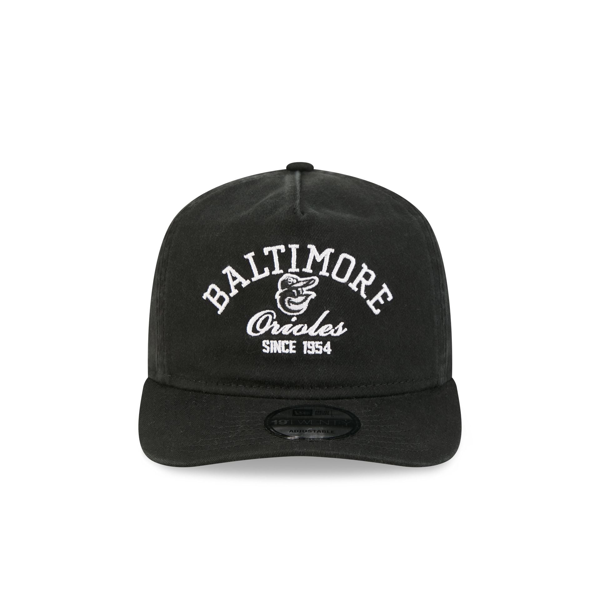Alternative view of Baltimore Orioles Stacked 19Twenty Adjustable Hat