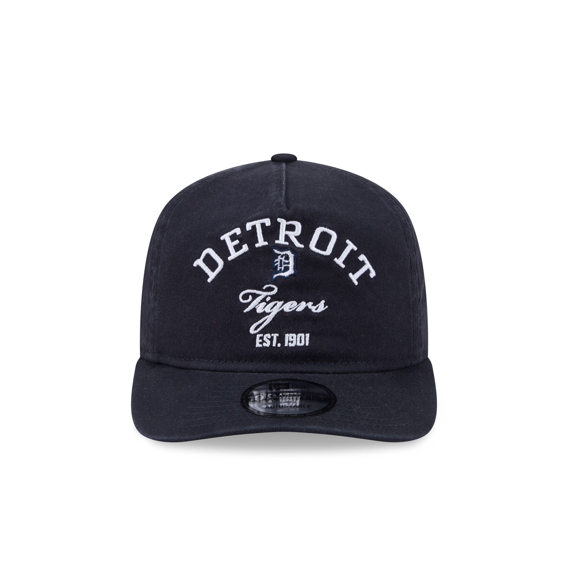Alternative view of Detroit Tigers Stacked 19Twenty Adjustable Hat