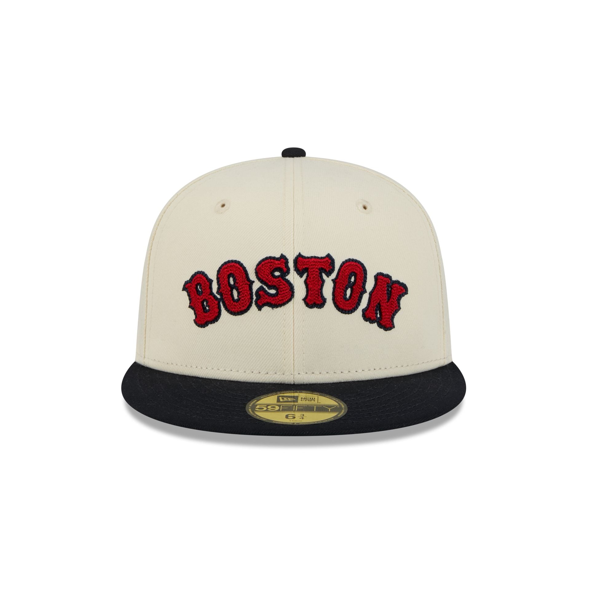 Alternative view of Boston Red Sox Two Tone Stitch 59Fifty Fitted Hat