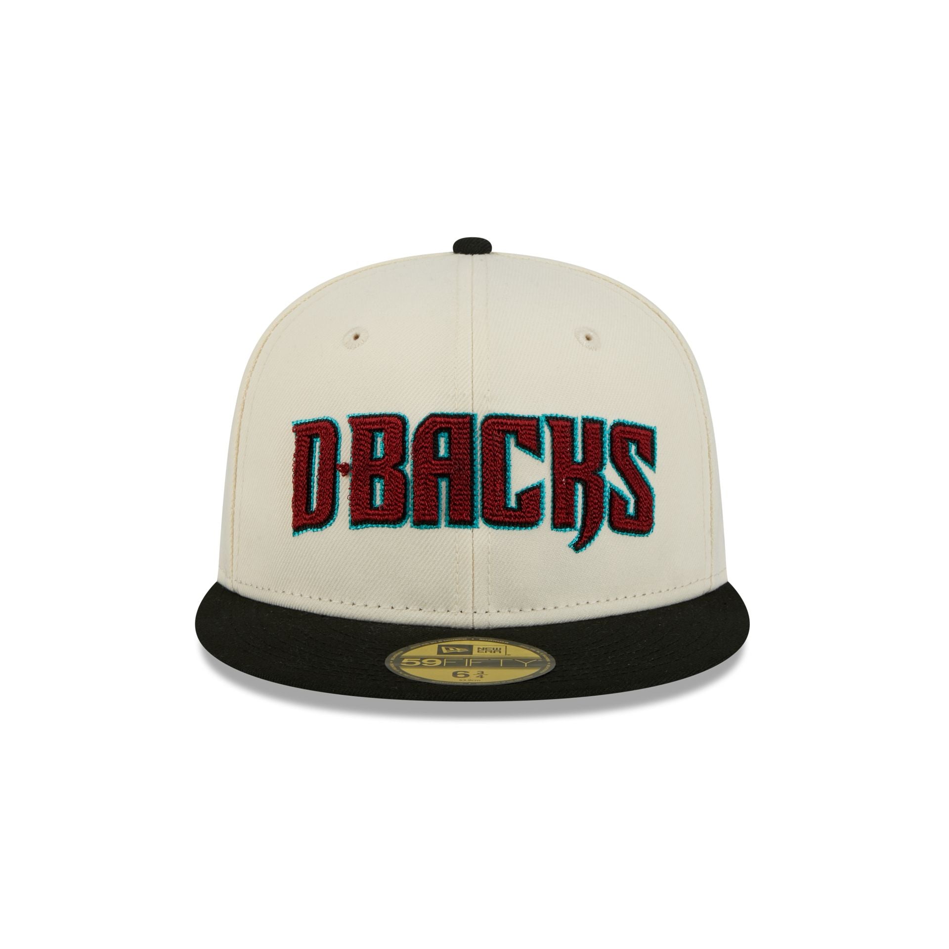Alternative view of Arizona Diamondbacks Two Tone Stitch 59Fifty Fitted Hat