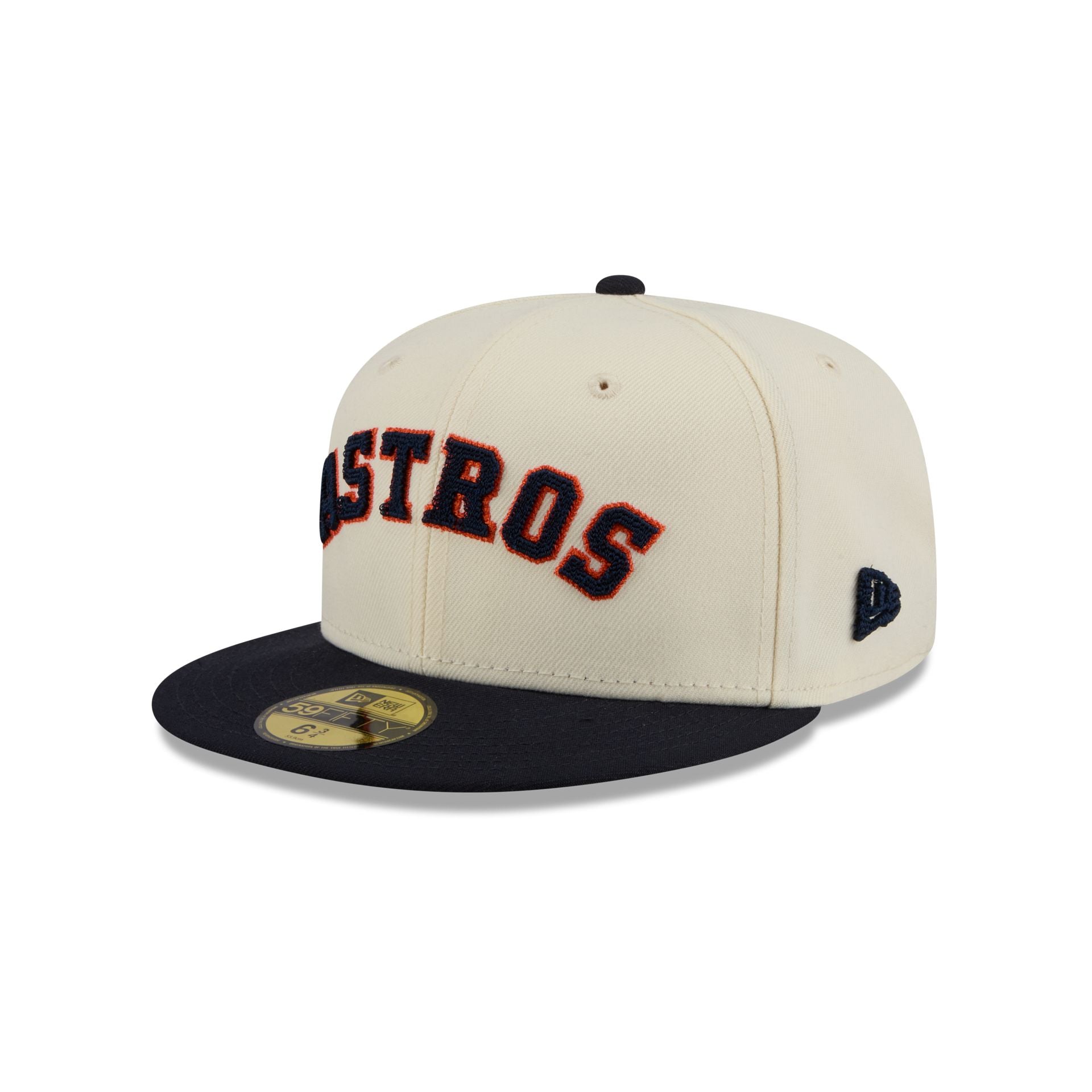 Houston Astros Two Tone Stitch 59Fifty Fitted Hat