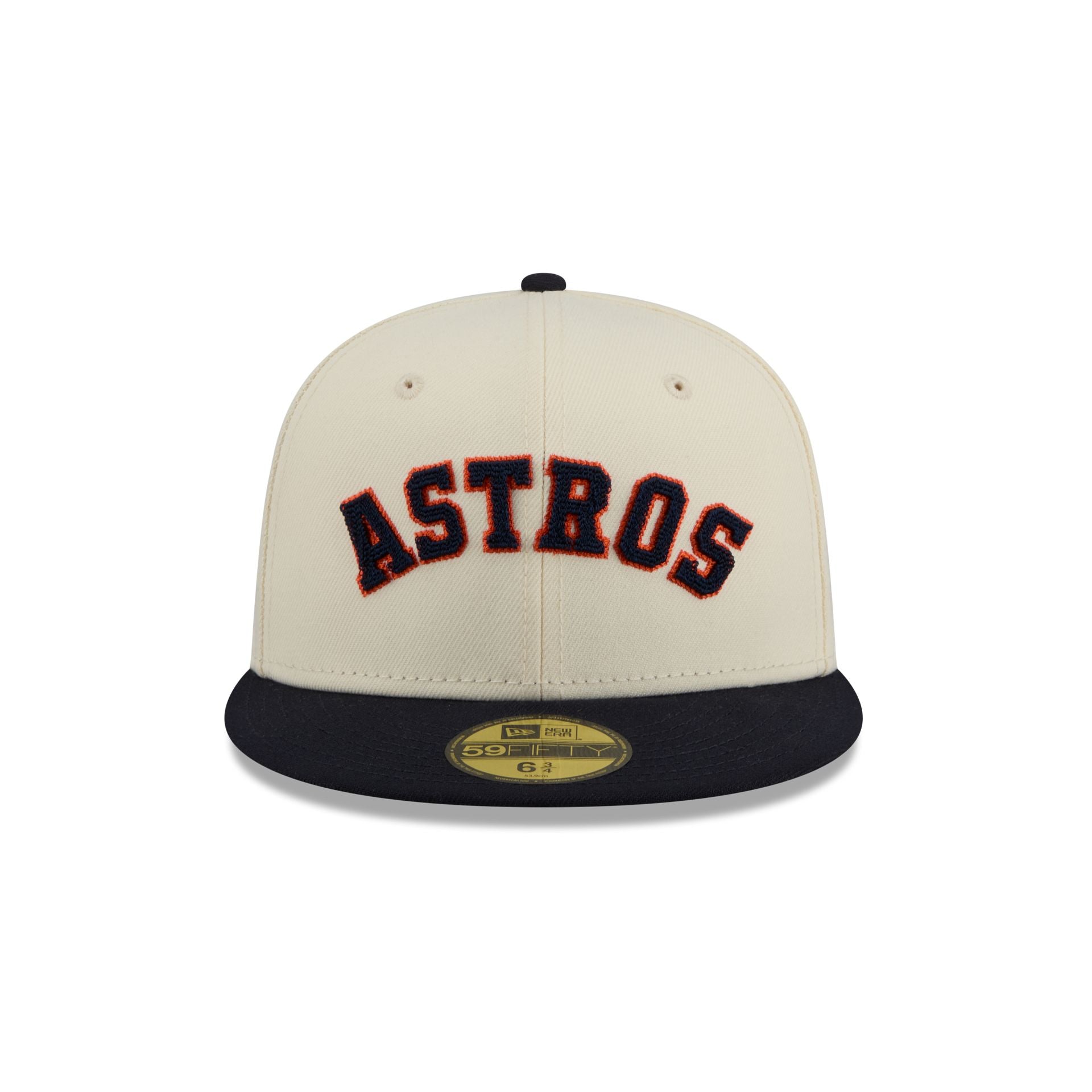 Alternative view of Houston Astros Two Tone Stitch 59Fifty Fitted Hat