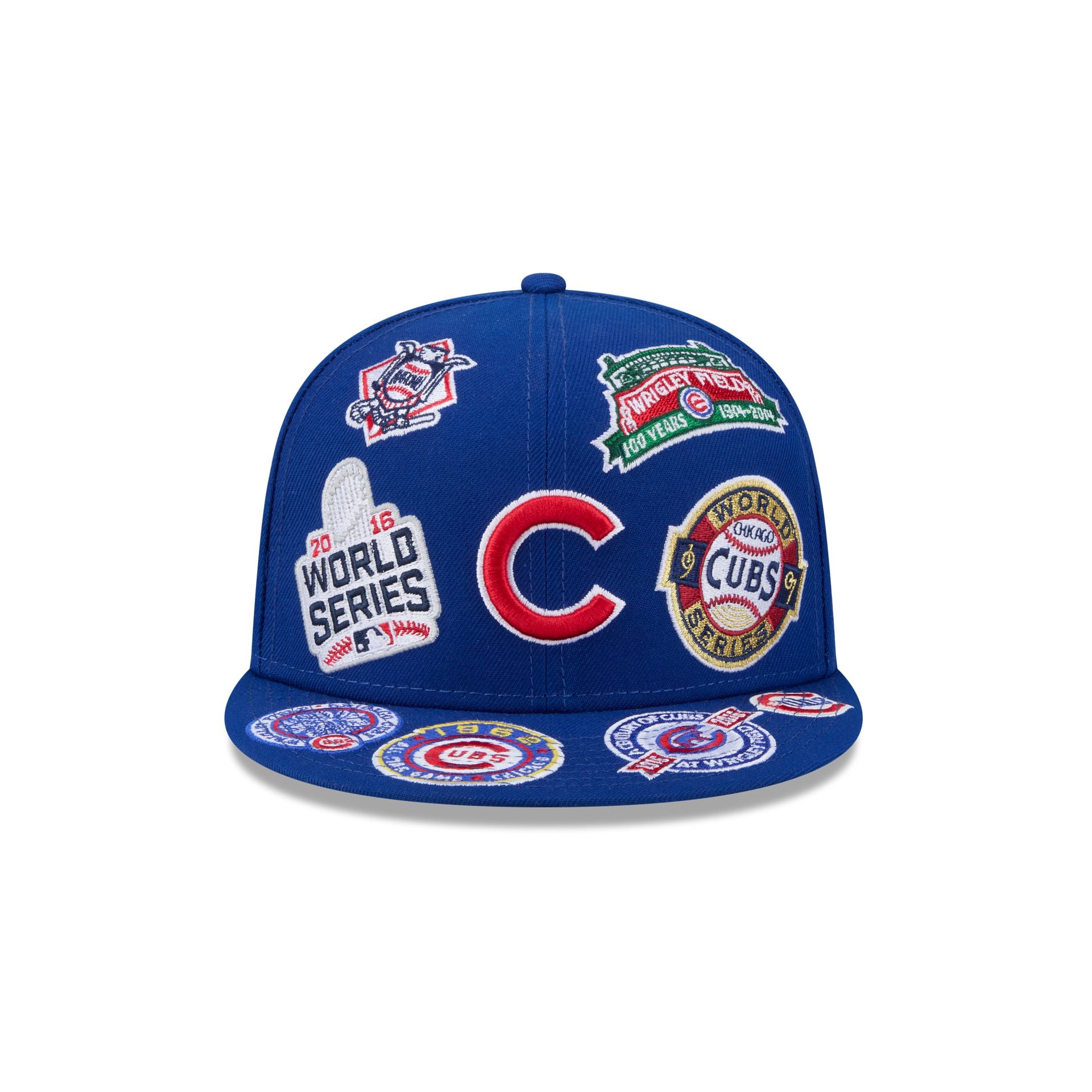 Alternative view of Chicago Cubs All Over 59Fifty Fitted Hat