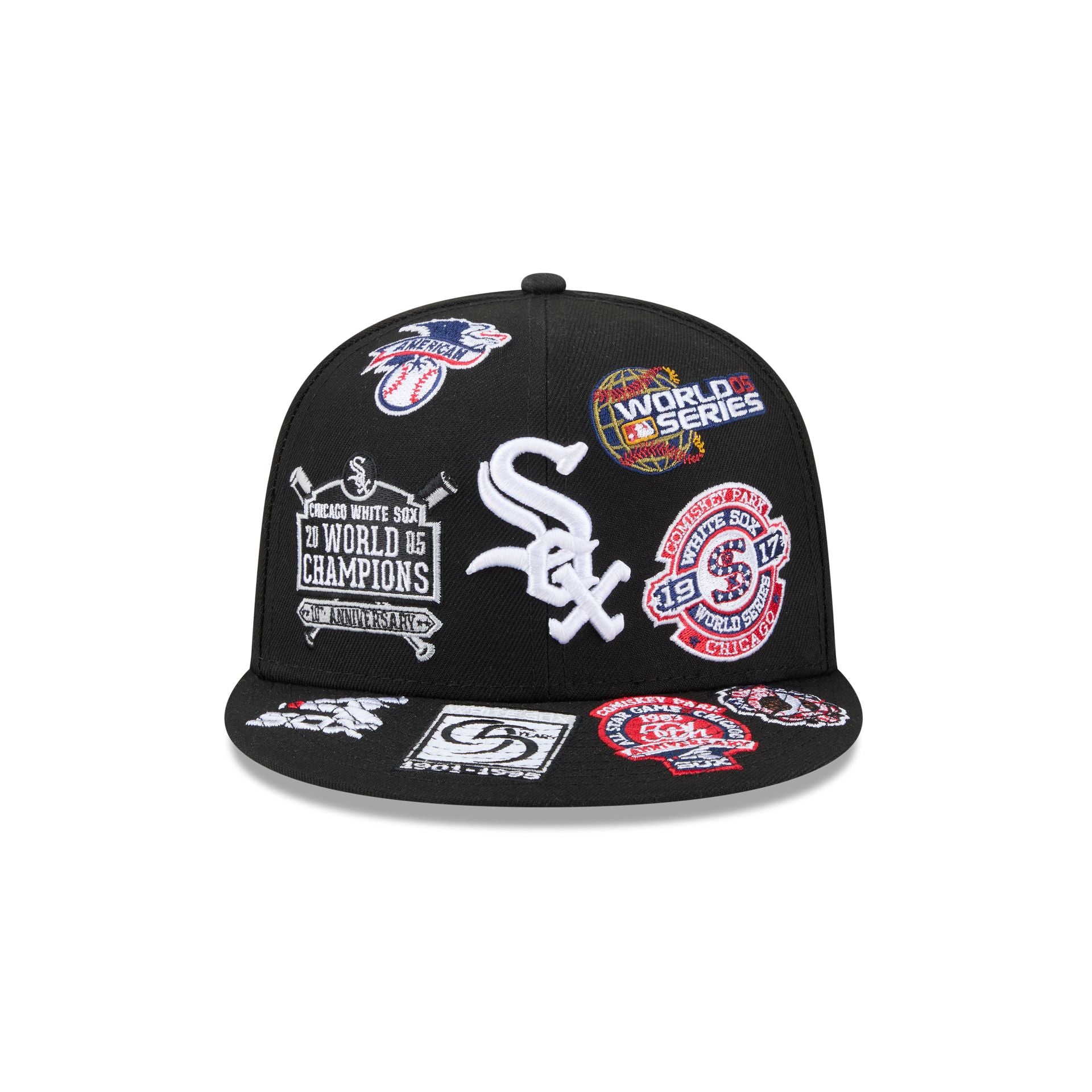 Alternative view of Chicago White Sox All Over 59Fifty Fitted Hat