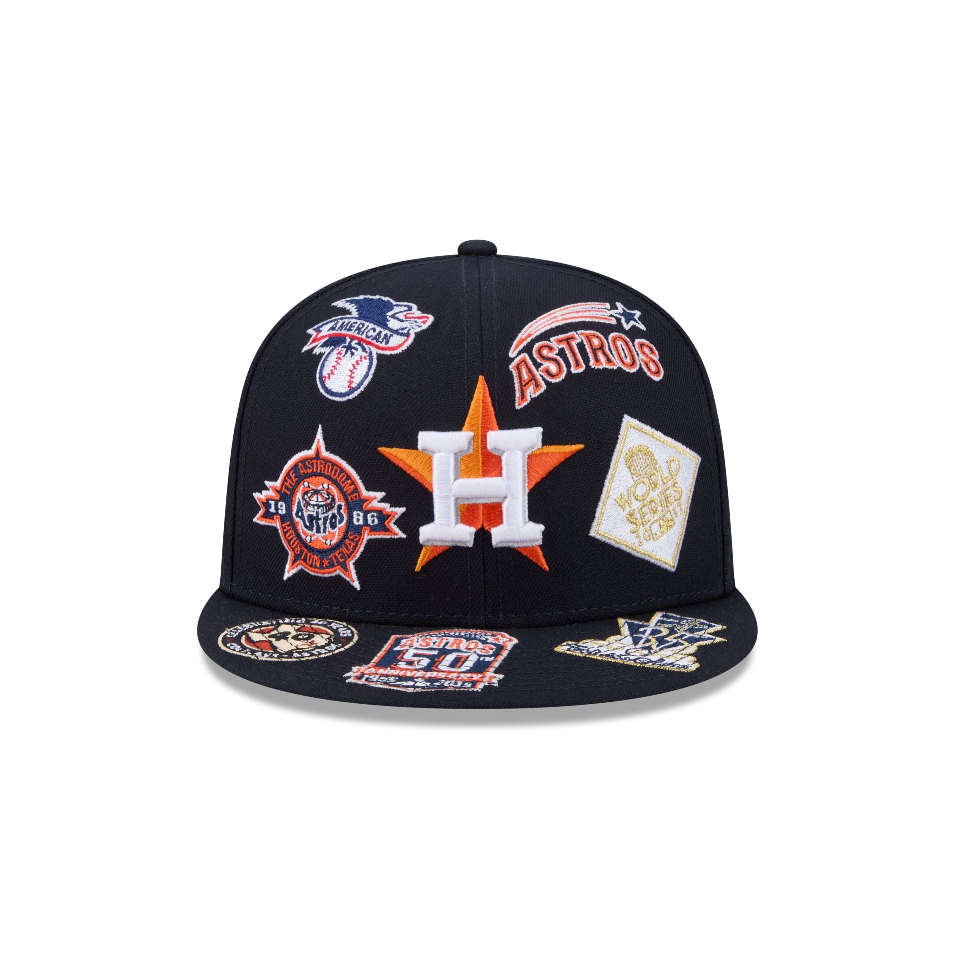 Alternative view of Houston Astros All Over 59Fifty Fitted Hat