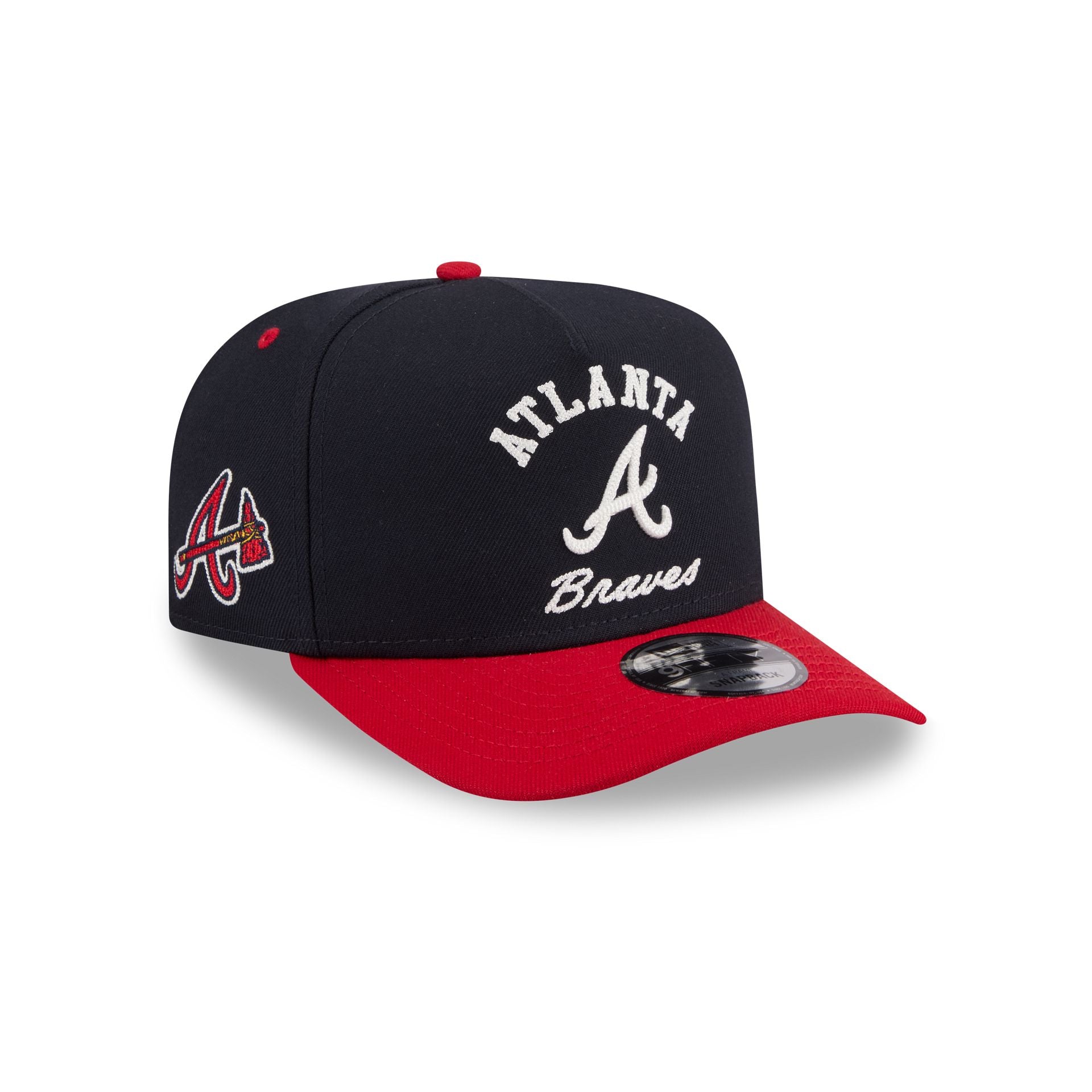 Atlanta Braves Arched 9Fifty A-Frame Snapback Hat