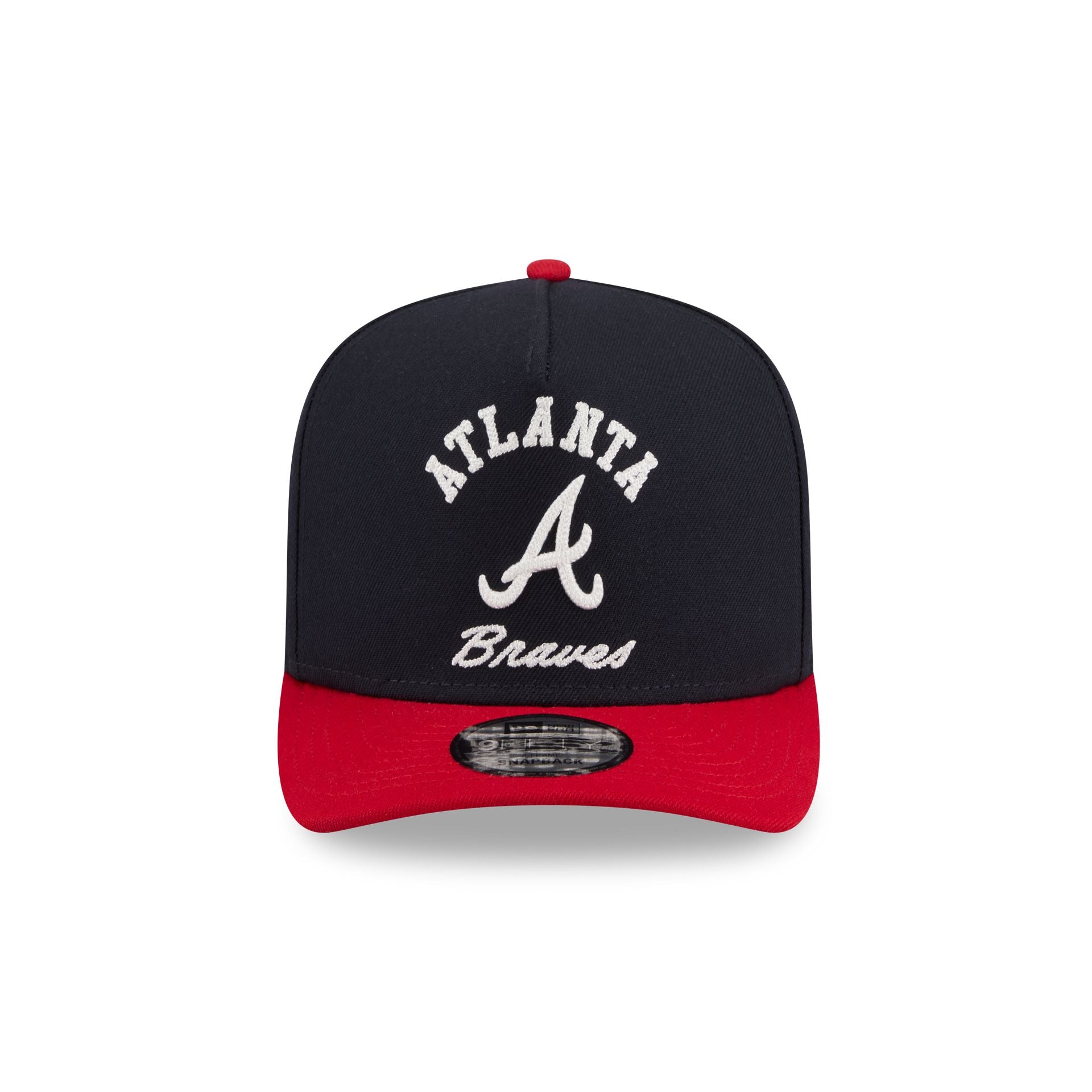 Alternative view of Atlanta Braves Arched 9Fifty A-Frame Snapback Hat