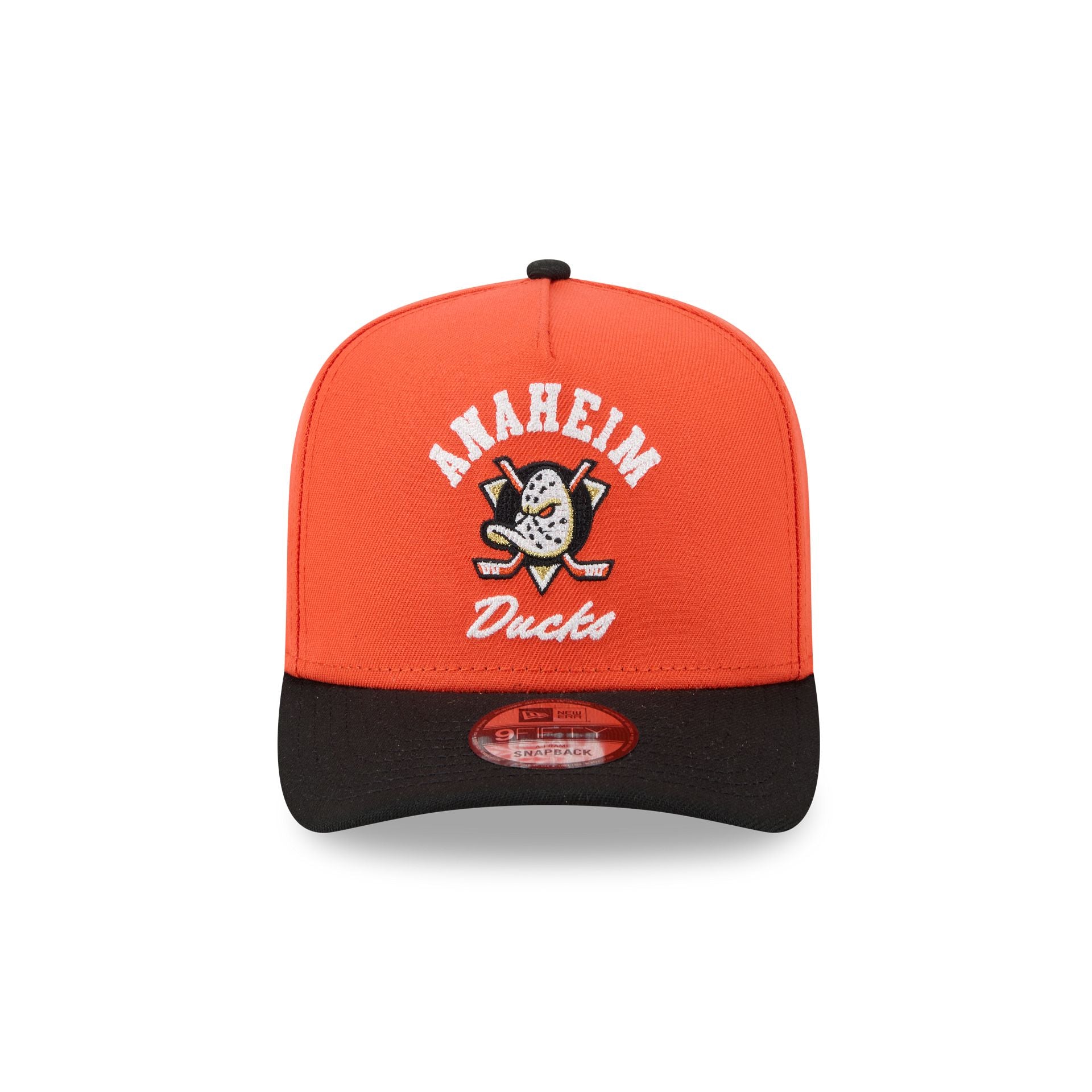 Alternative view of Anaheim Ducks Arched 9Fifty A-Frame Snapback Hat