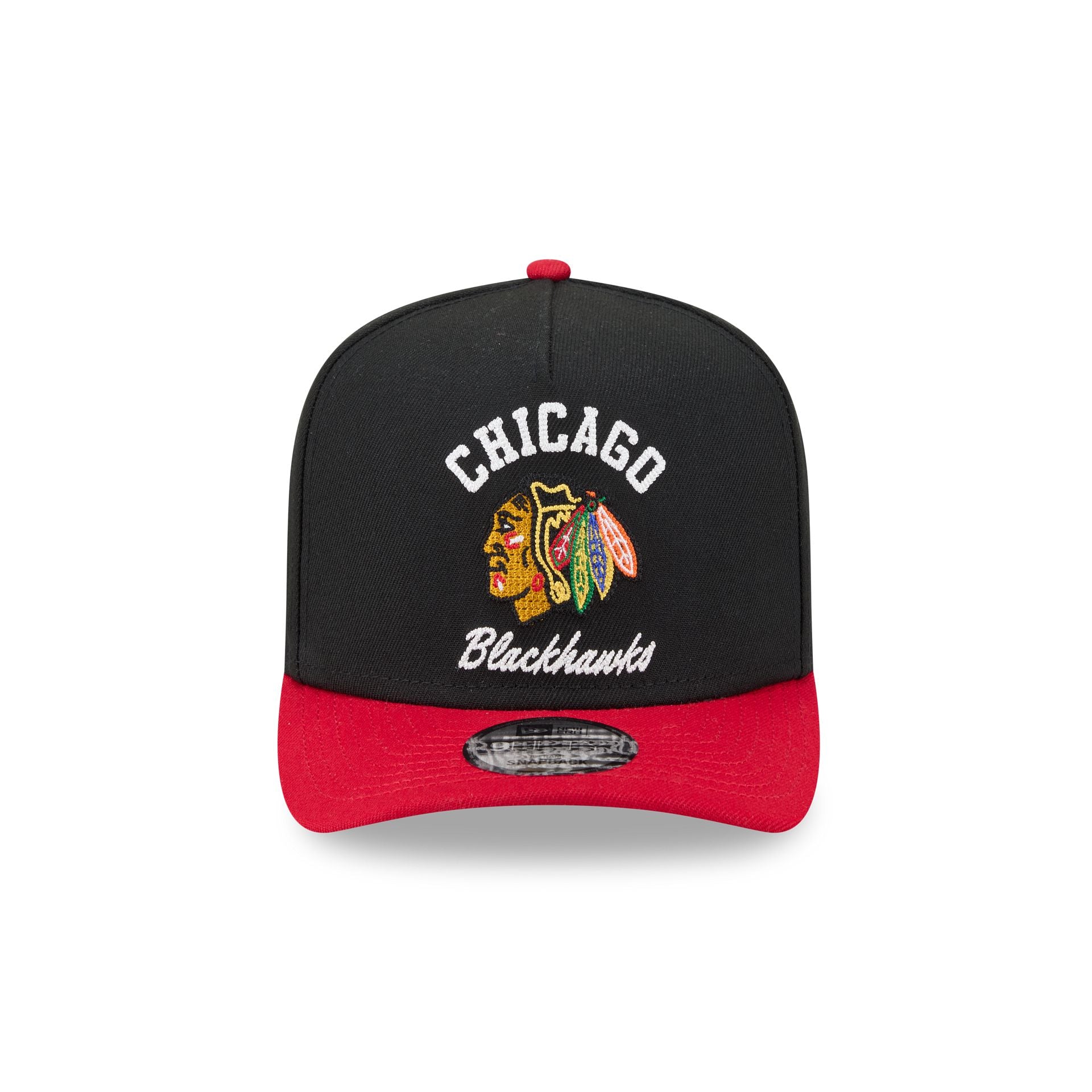 Alternative view of Chicago Blackhawks Arched 9Fifty A-Frame Snapback Hat