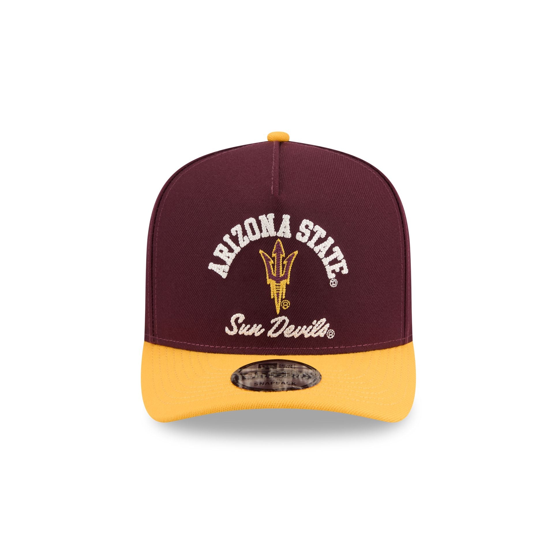 Alternative view of Arizona State Sun Devils Arched 9Fifty A-Frame Snapback Hat