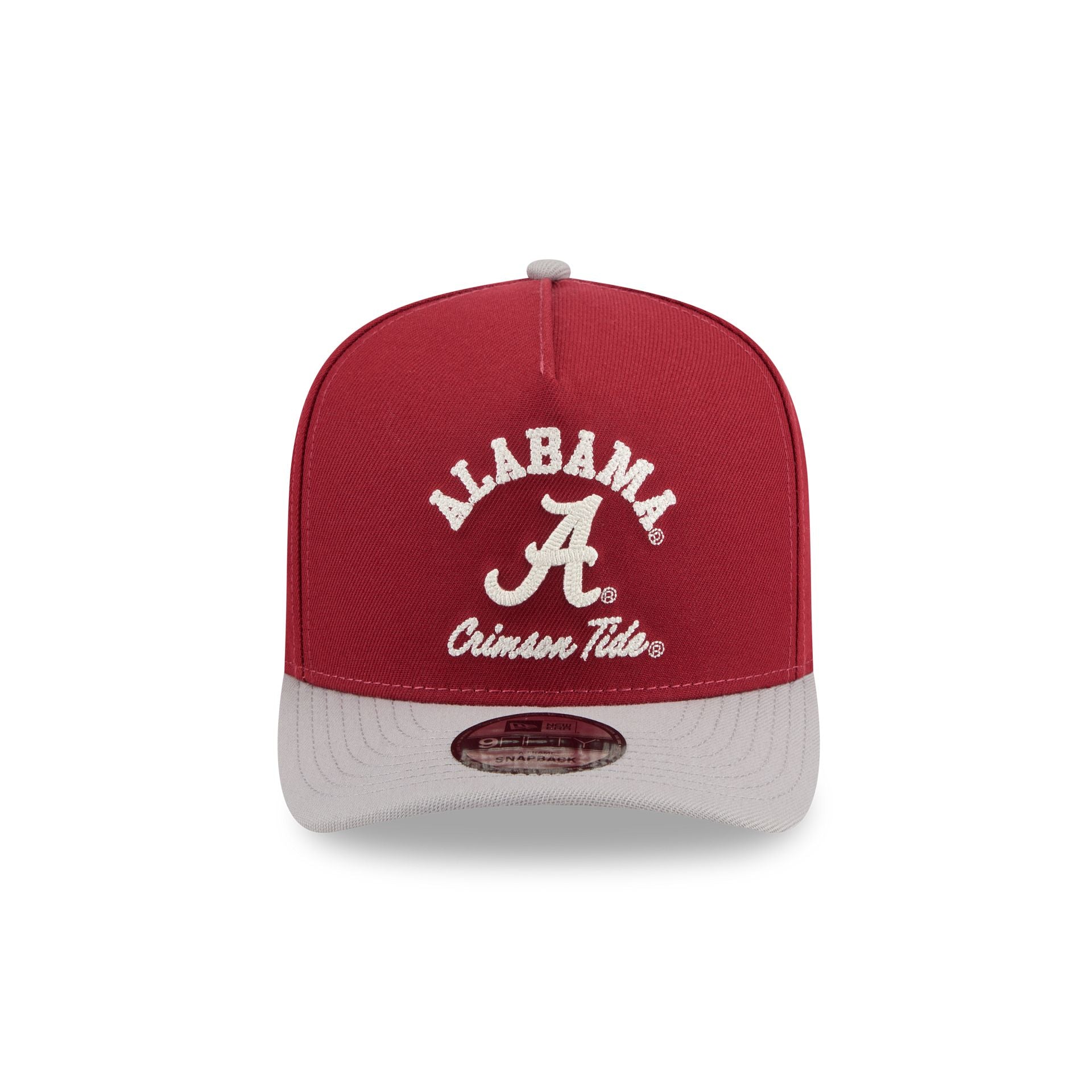 Alternative view of Alabama Crimson Tide Arched 9Fifty A-Frame Snapback Hat