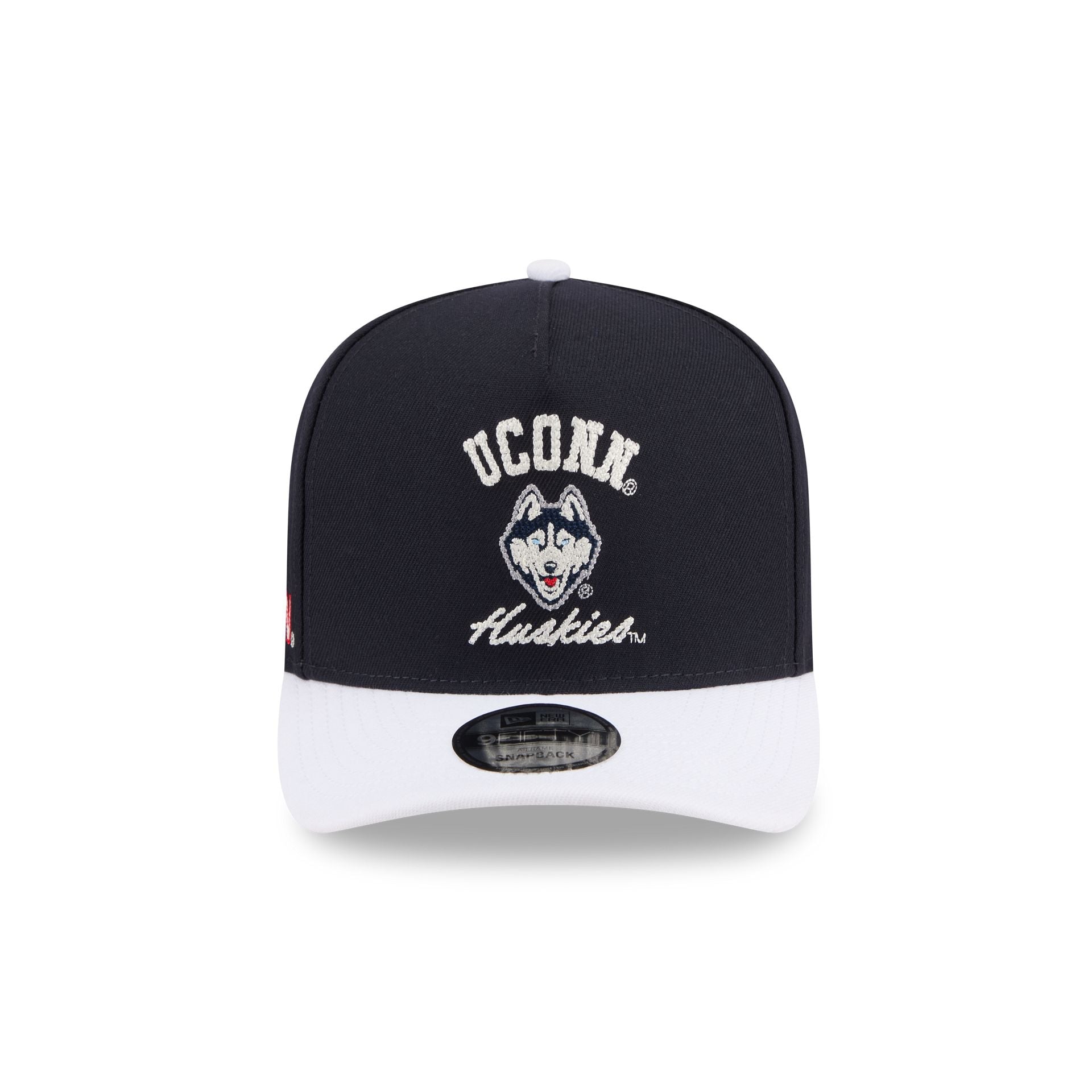 Alternative view of Connecticut Huskies Arched 9Fifty A-Frame Snapback Hat