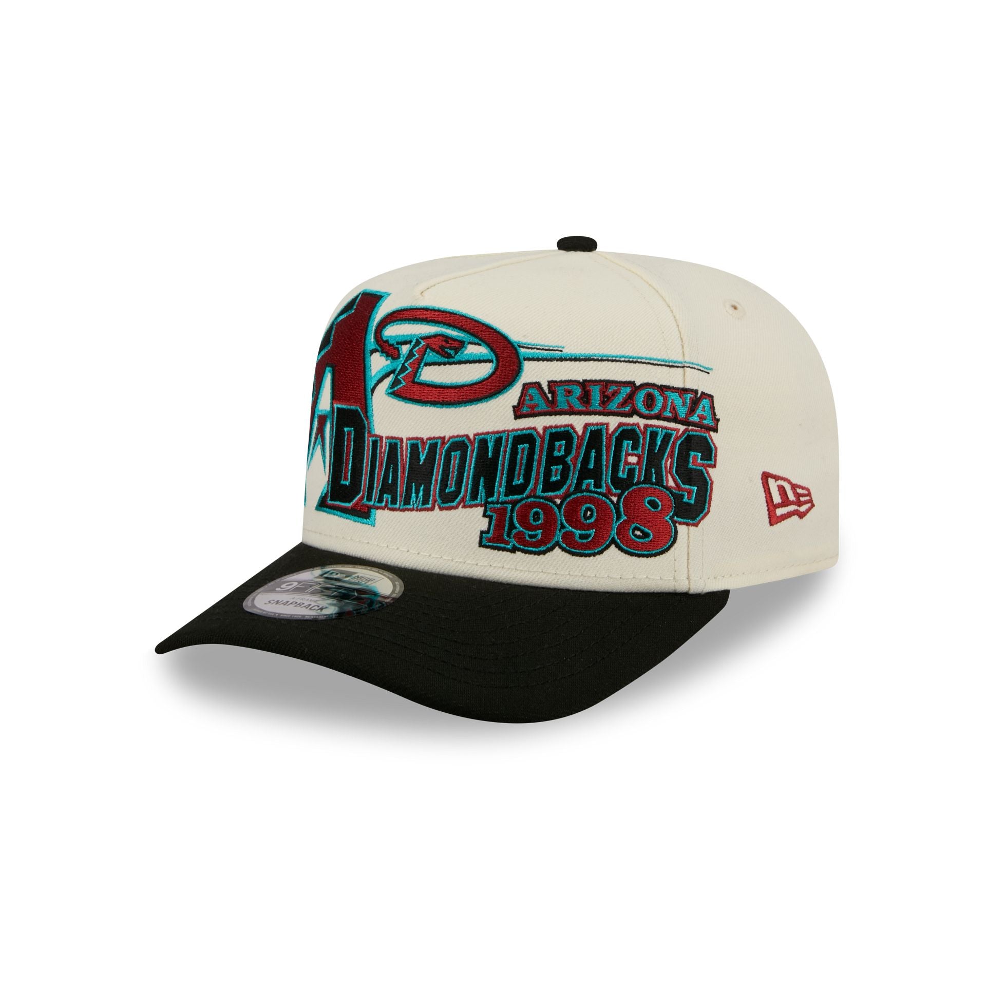 Arizona Diamondbacks Chrome White Classic 9Fifty A-Frame Snapback Hat