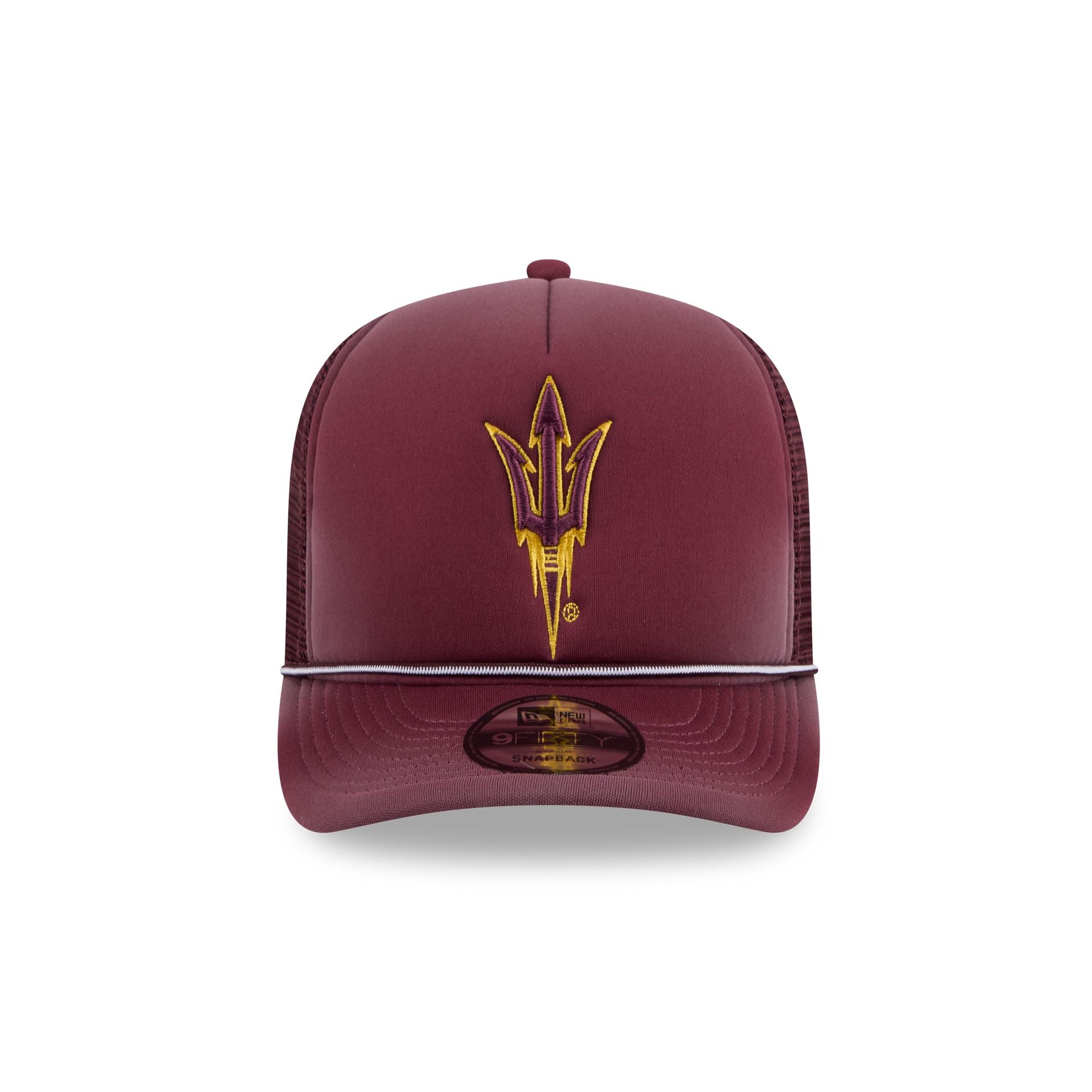 Alternative view of Arizona State Sun Devils Worn 9Fifty A-Frame Trucker Hat