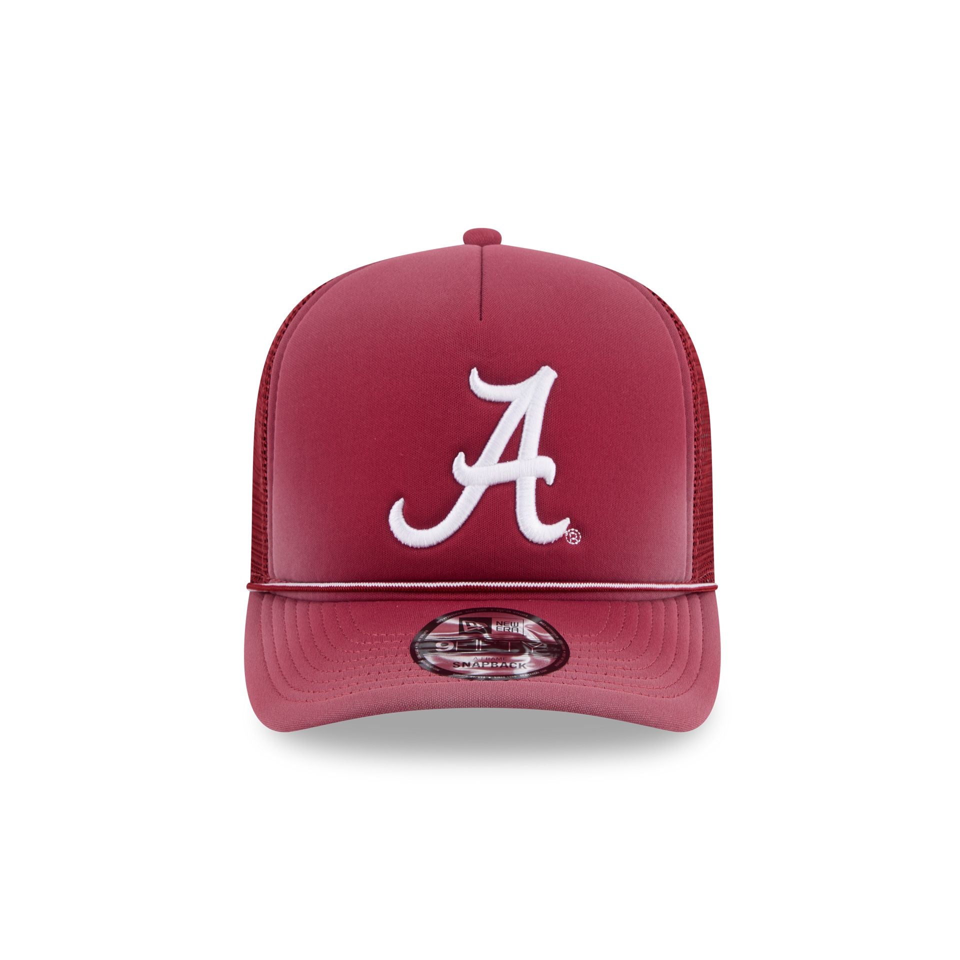 Alternative view of Alabama Crimson Tide Worn 9Fifty A-Frame Trucker Hat
