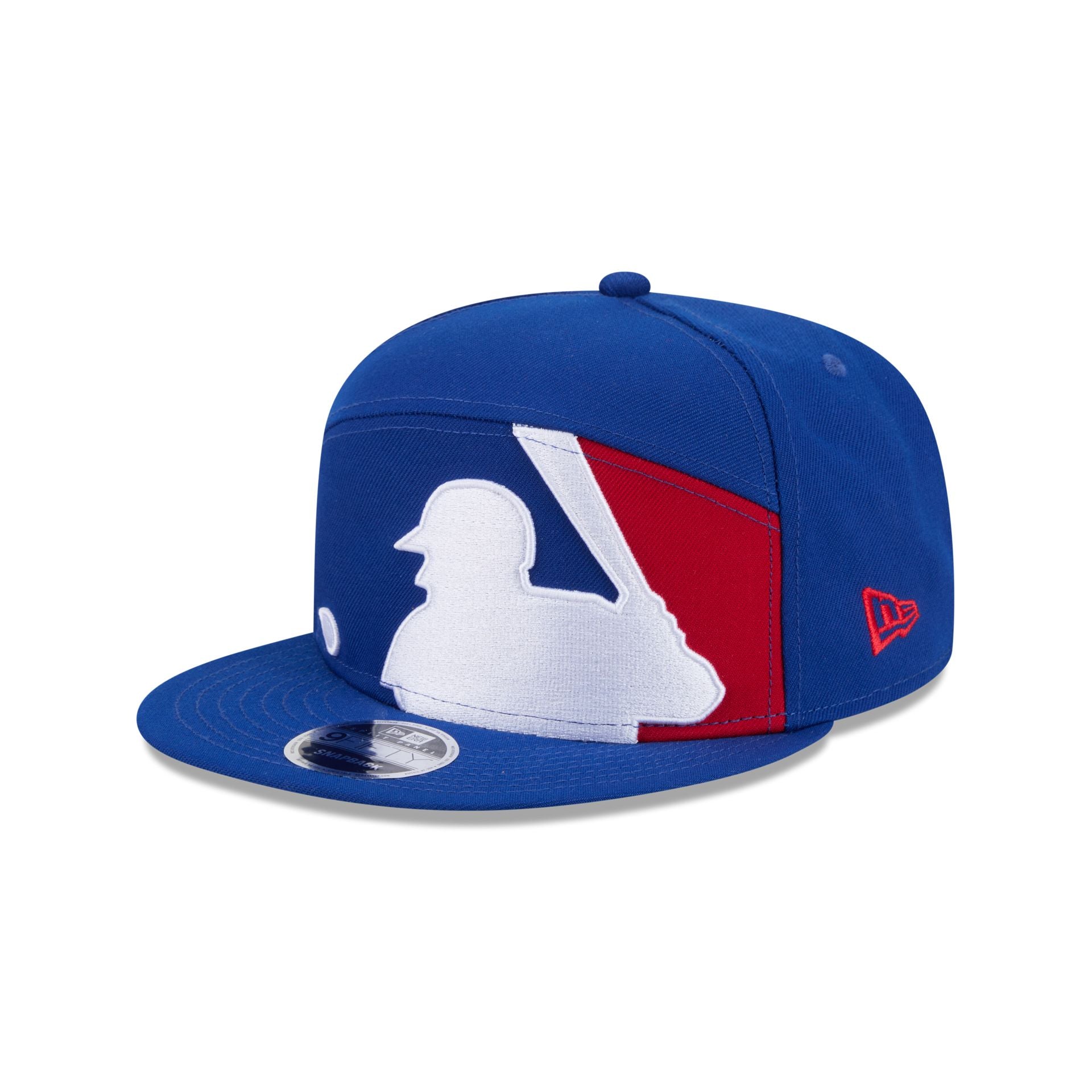 Chicago Cubs Batter Split Panel 9Fifty Snapback Hat - Image 3