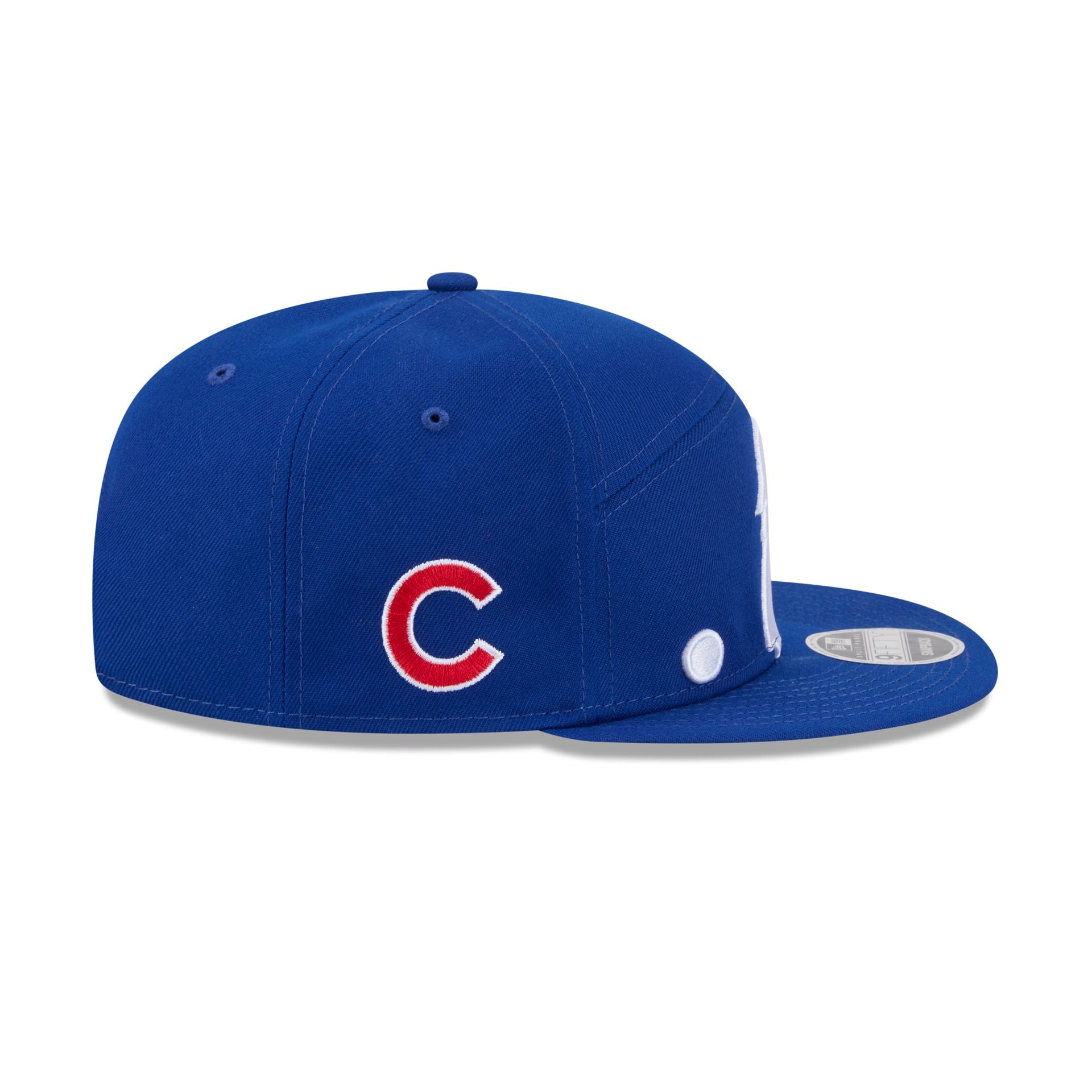 Chicago Cubs Batter Split Panel 9Fifty Snapback Hat - Image 4