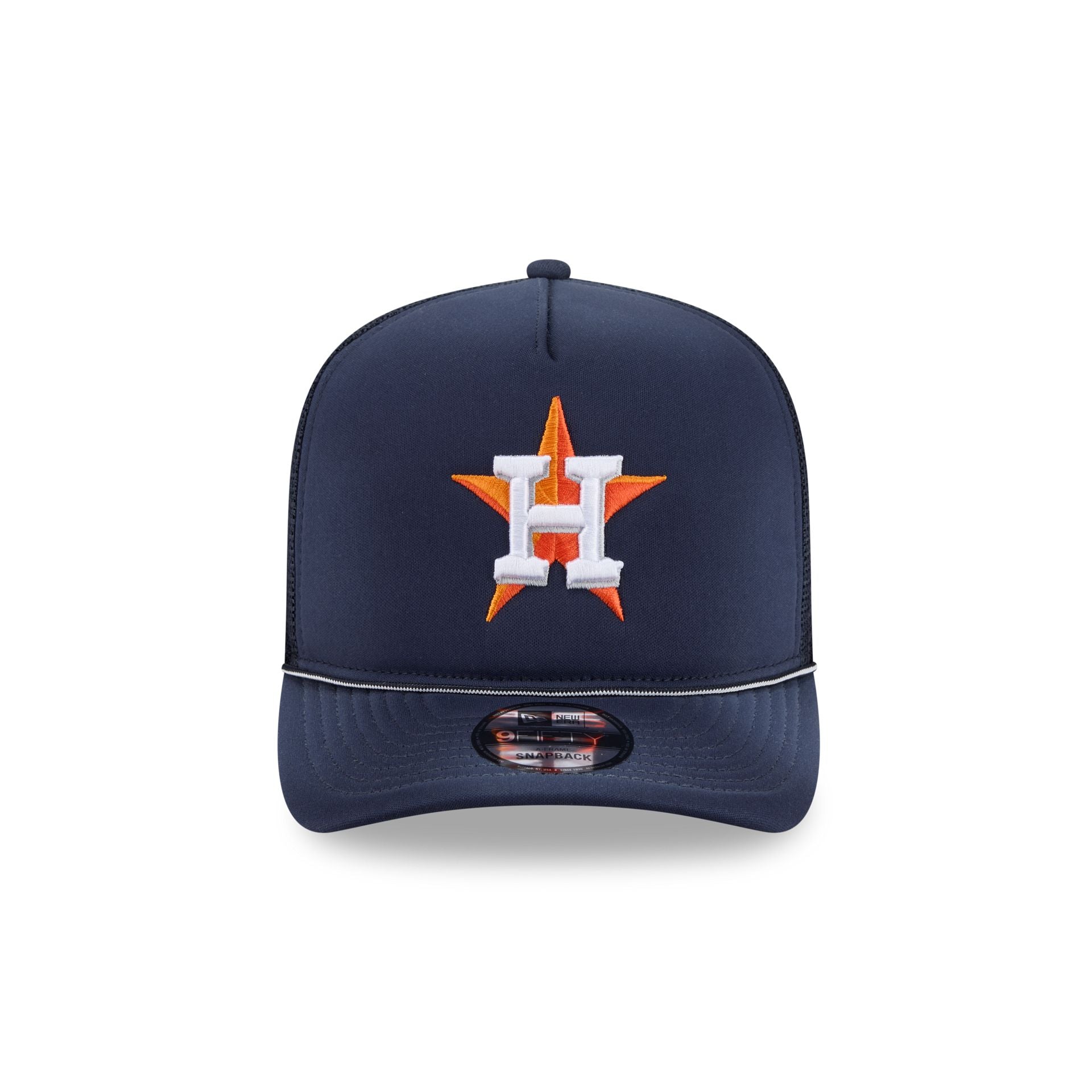 Alternative view of Houston Astros Worn 9Fifty A-Frame Trucker Hat