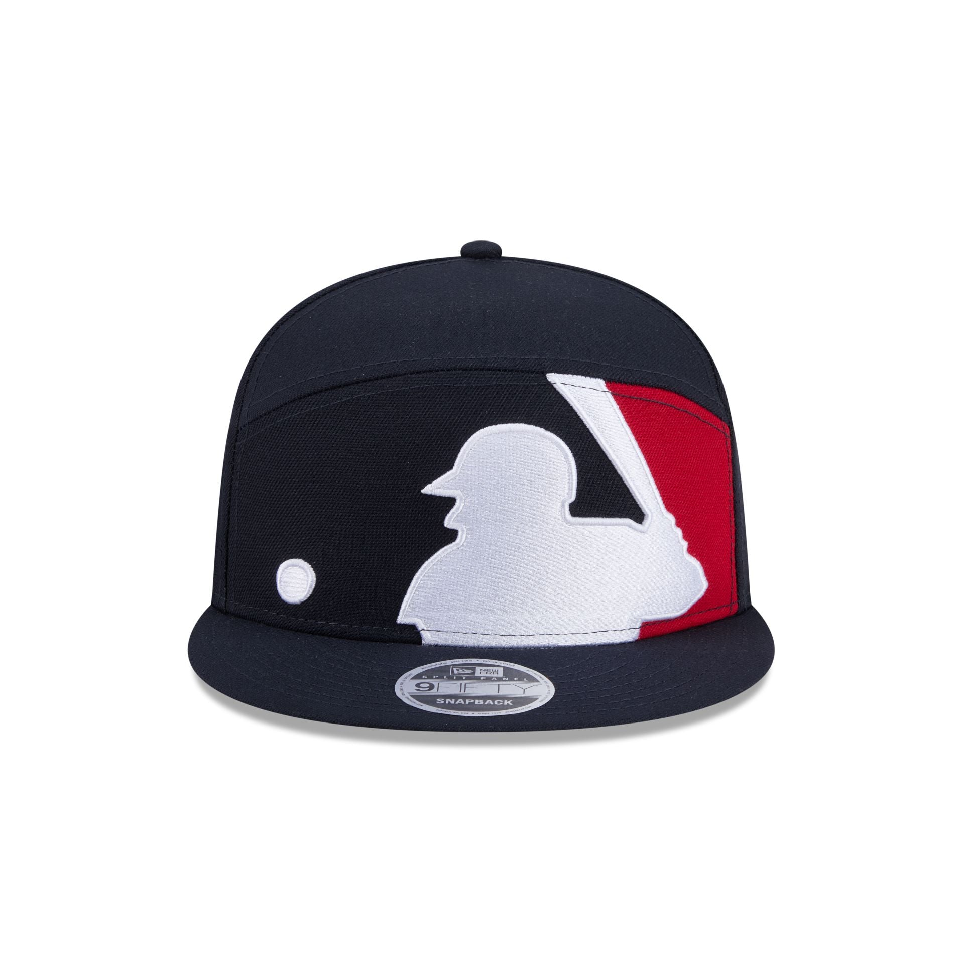 Alternative view of Atlanta Braves Batter Split Panel 9Fifty Snapback Hat