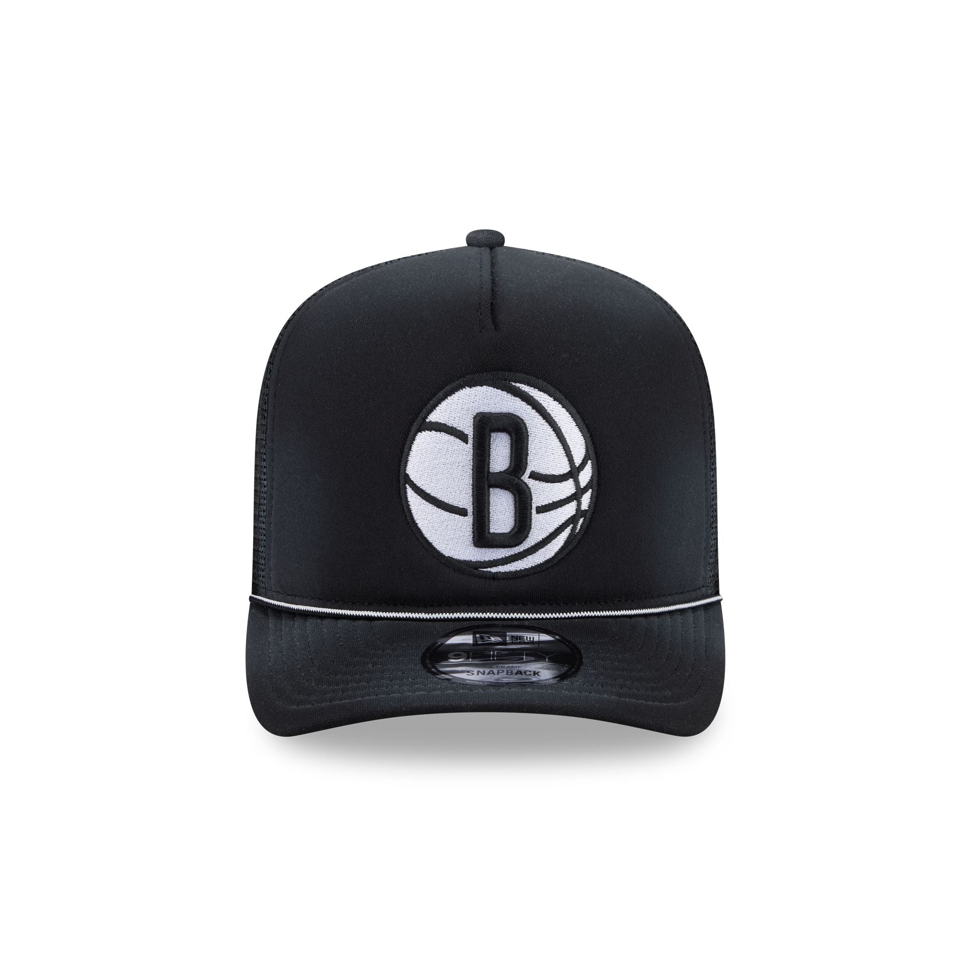 Alternative view of Brooklyn Nets Worn 9Fifty A-Frame Trucker Hat