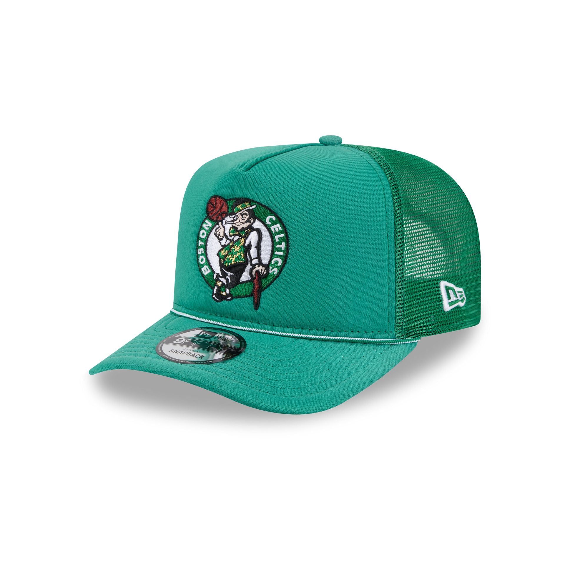 Boston Celtics Worn 9Fifty A-Frame Trucker Hat