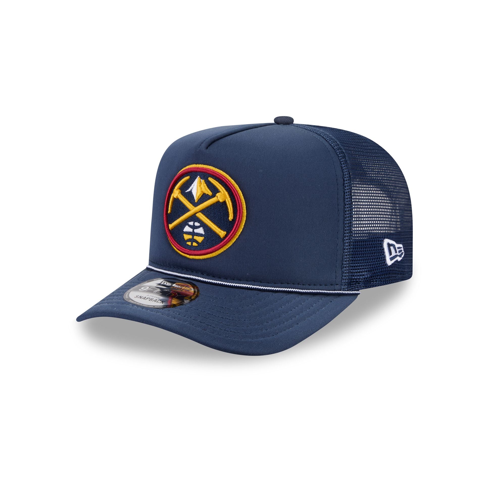 Denver Nuggets Worn 9Fifty A-Frame Trucker Hat