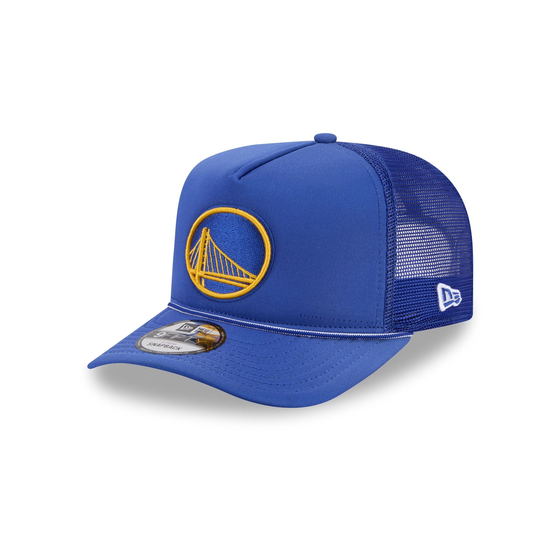 Golden State Warriors Worn 9Fifty A-Frame Trucker Hat