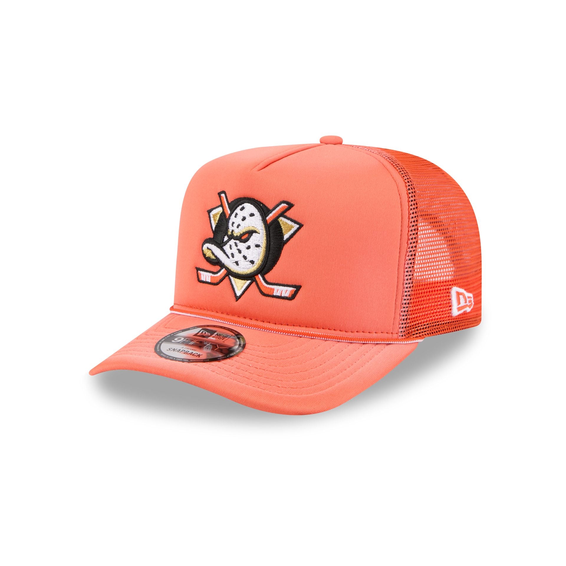 Anaheim Ducks Worn 9Fifty A-Frame Trucker Hat