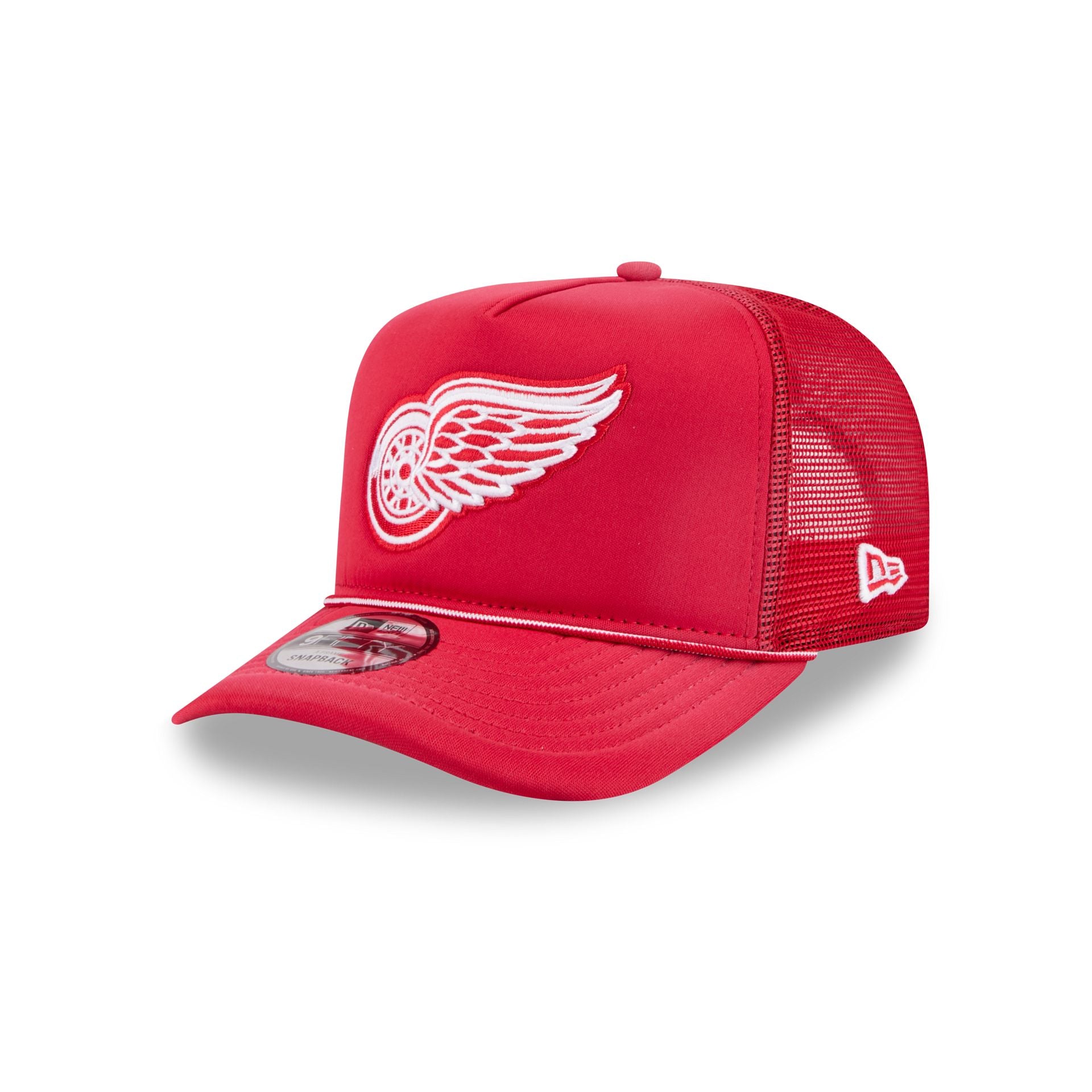 Detroit Red Wings Worn 9Fifty A-Frame Trucker Hat