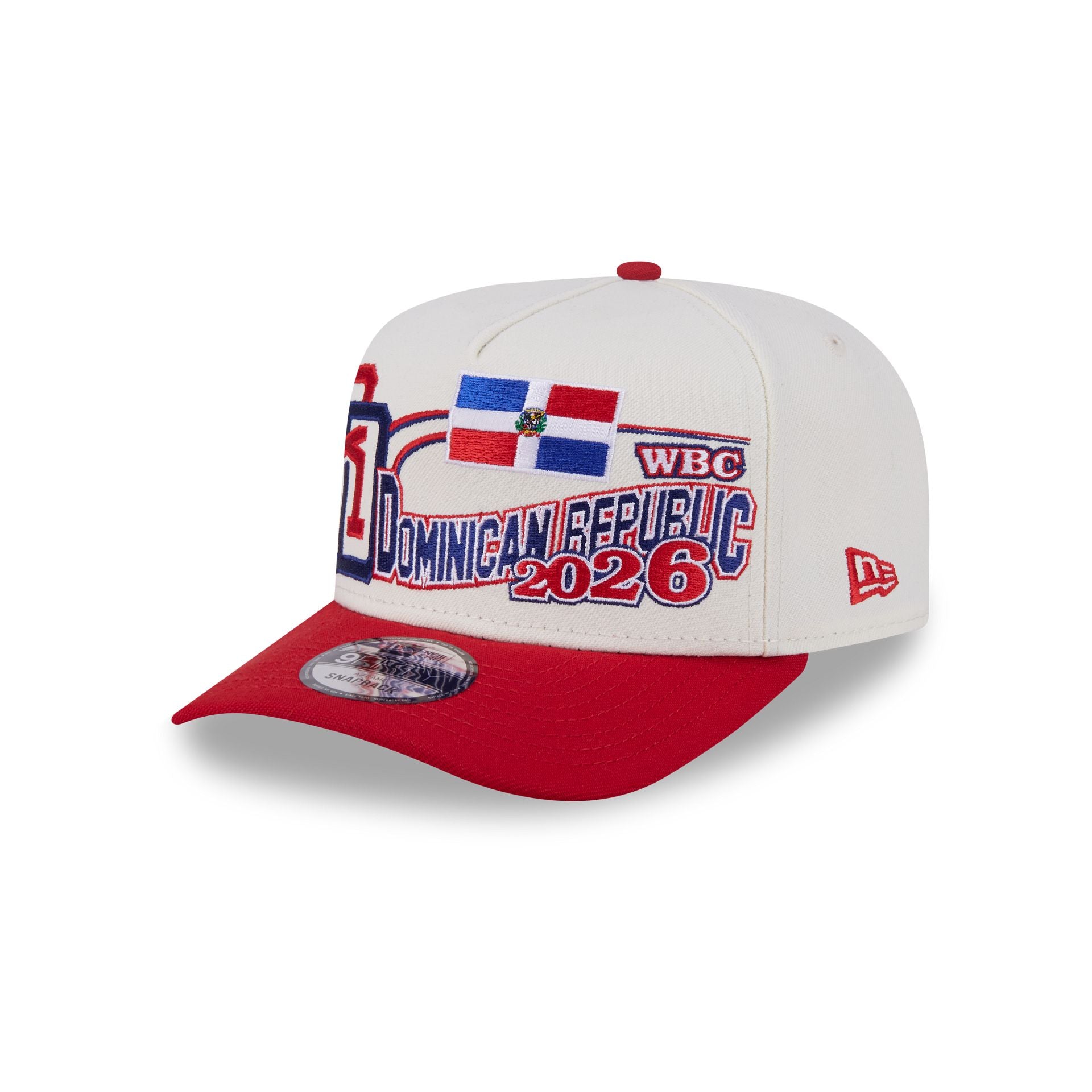 Dominican Republic Chrome White Classic 9Fifty A-Frame Snapback Hat