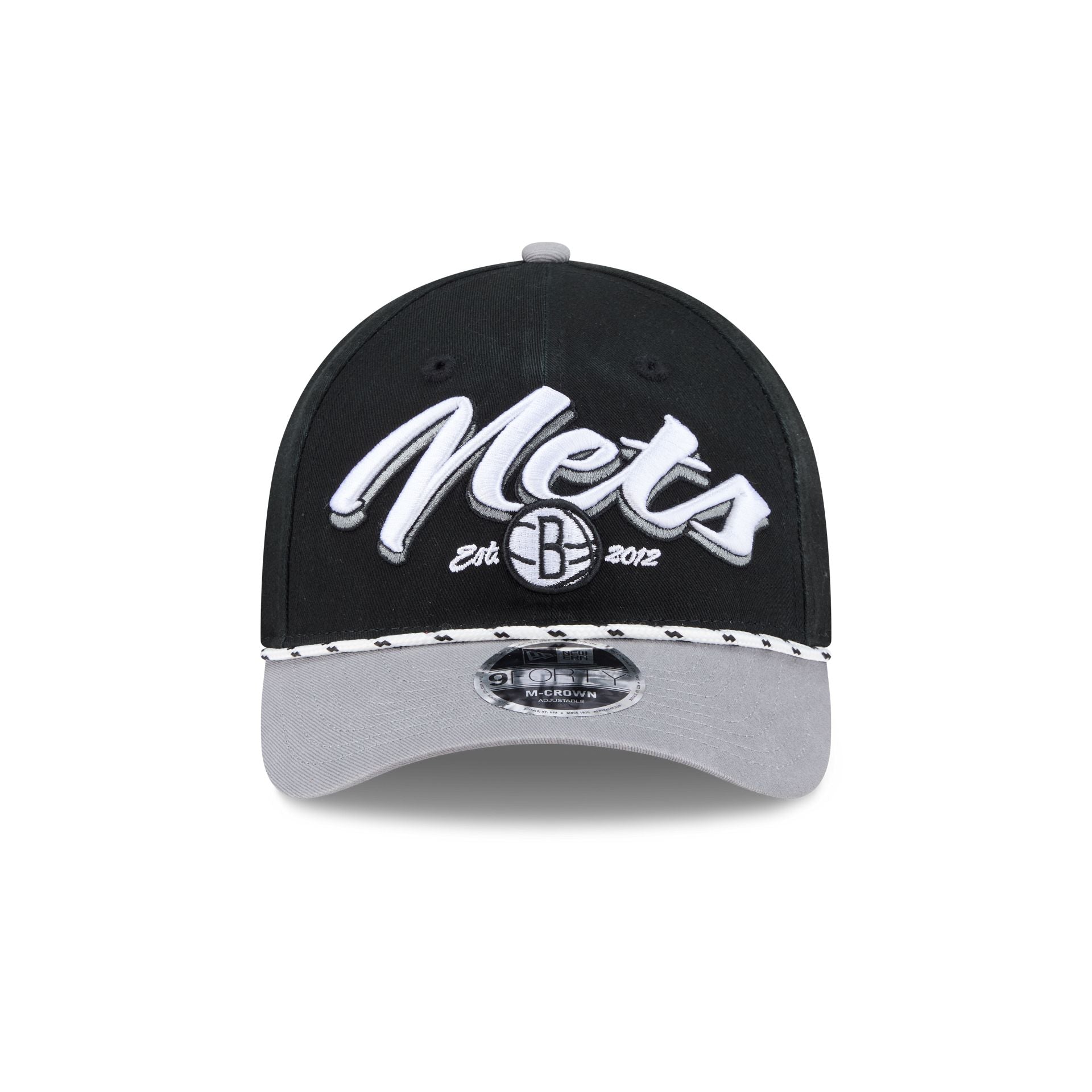 Alternative view of Brooklyn Nets Team Loyal 9Forty M-Crown Snapback Hat