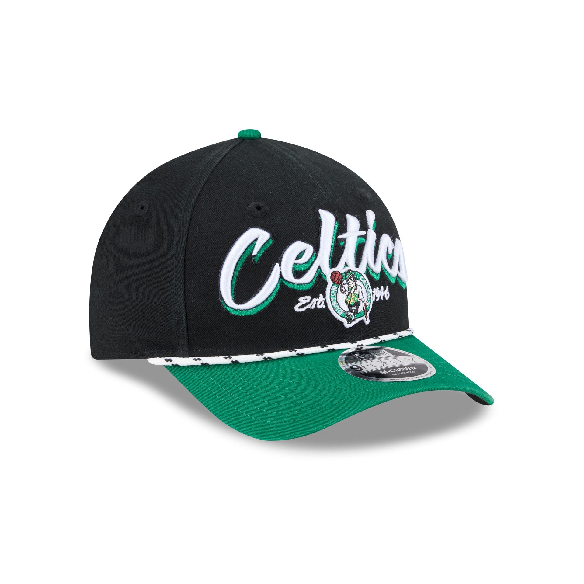 Boston Celtics Team Loyal 9Forty M-Crown Snapback Hat - Image 3