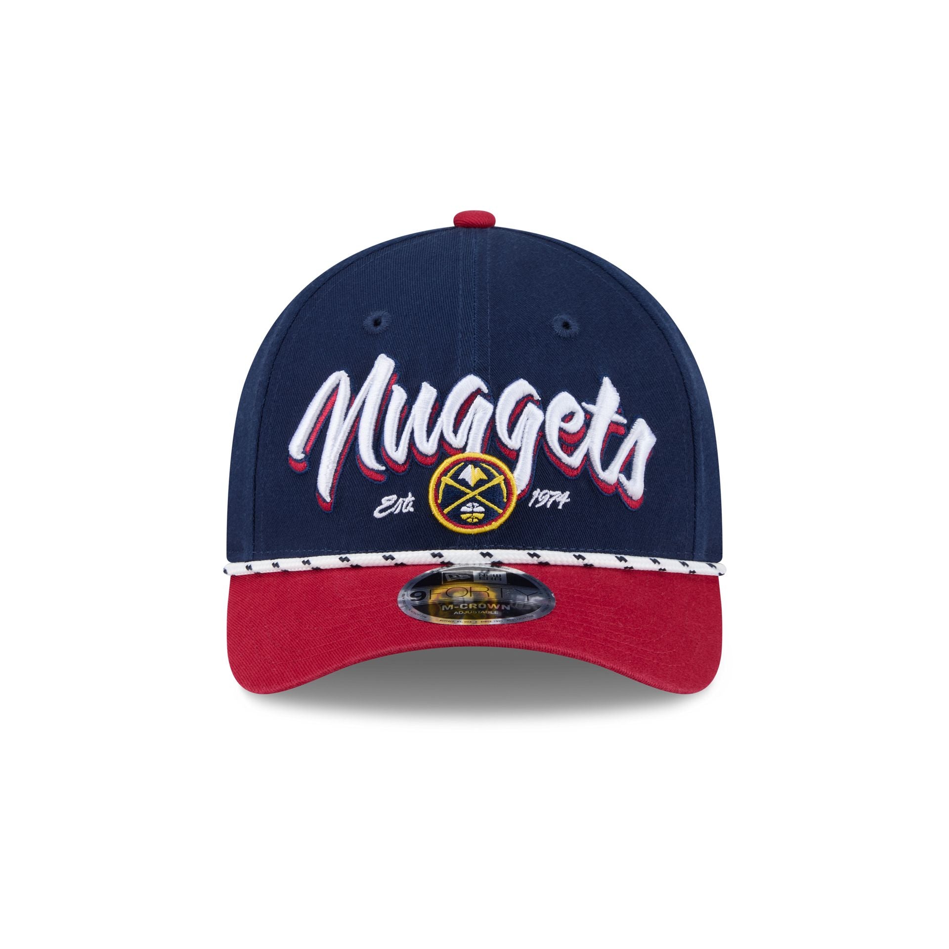 Alternative view of Denver Nuggets Team Loyal 9Forty M-Crown Snapback Hat