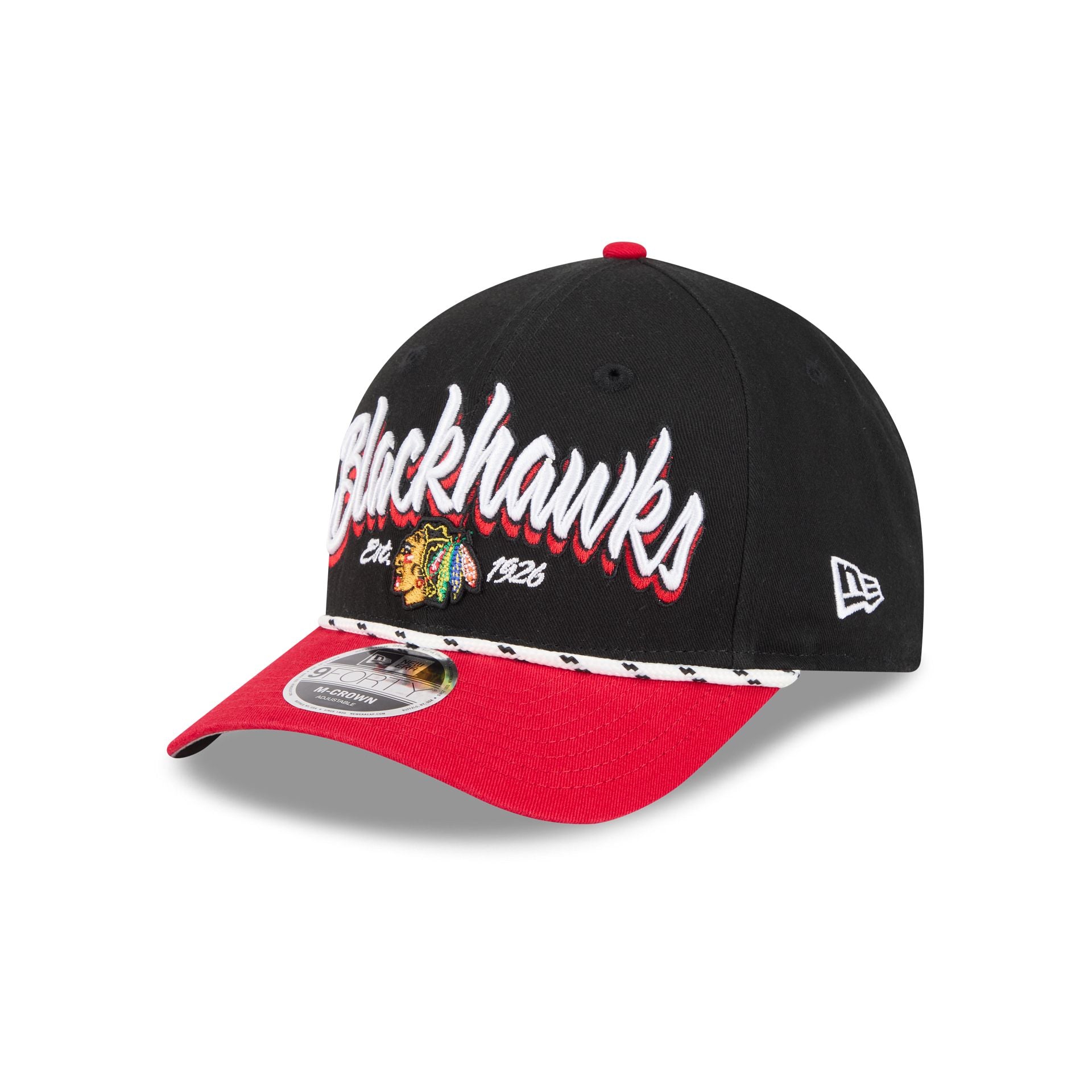Chicago Blackhawks Team Loyal 9Forty M-Crown Snapback Hat