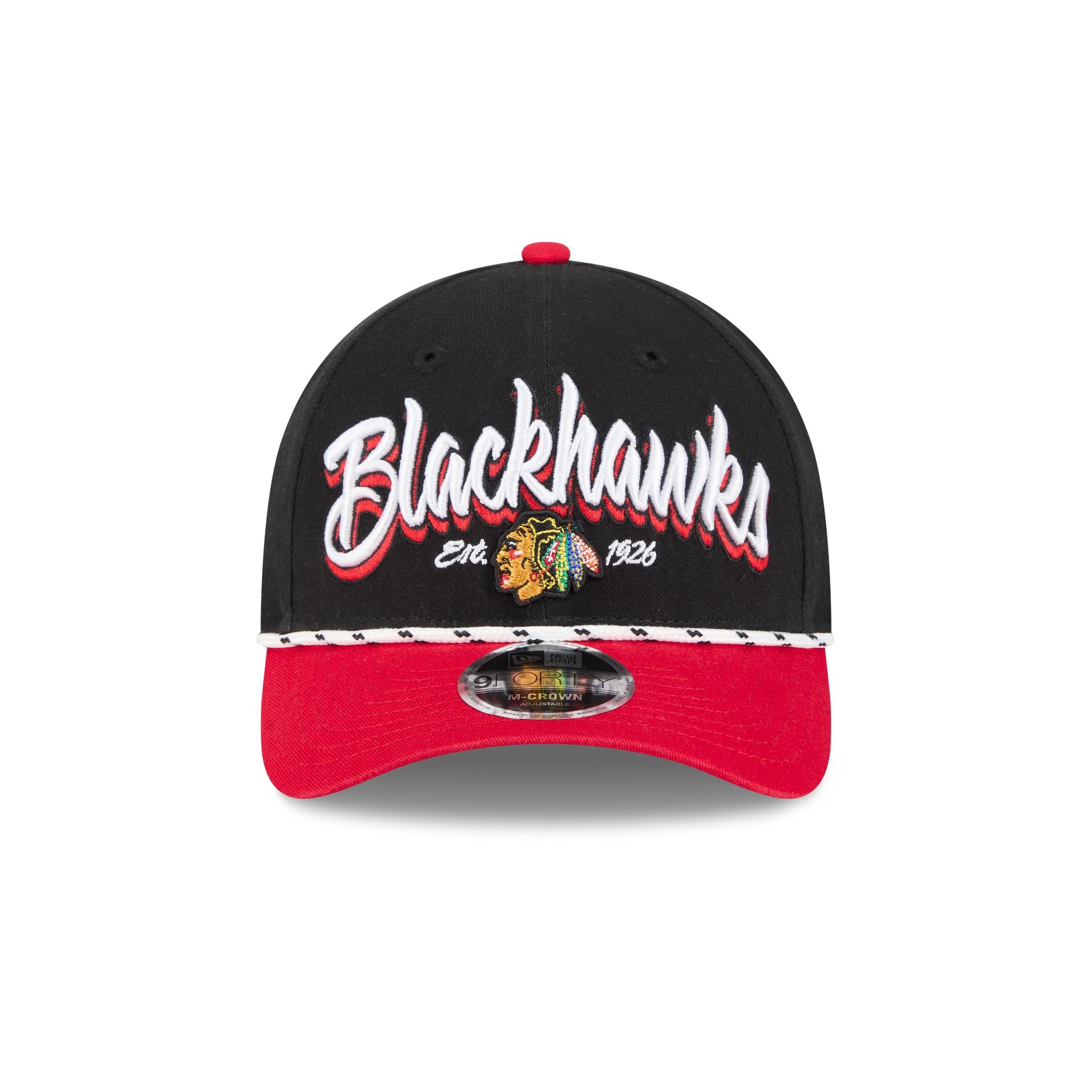 Alternative view of Chicago Blackhawks Team Loyal 9Forty M-Crown Snapback Hat
