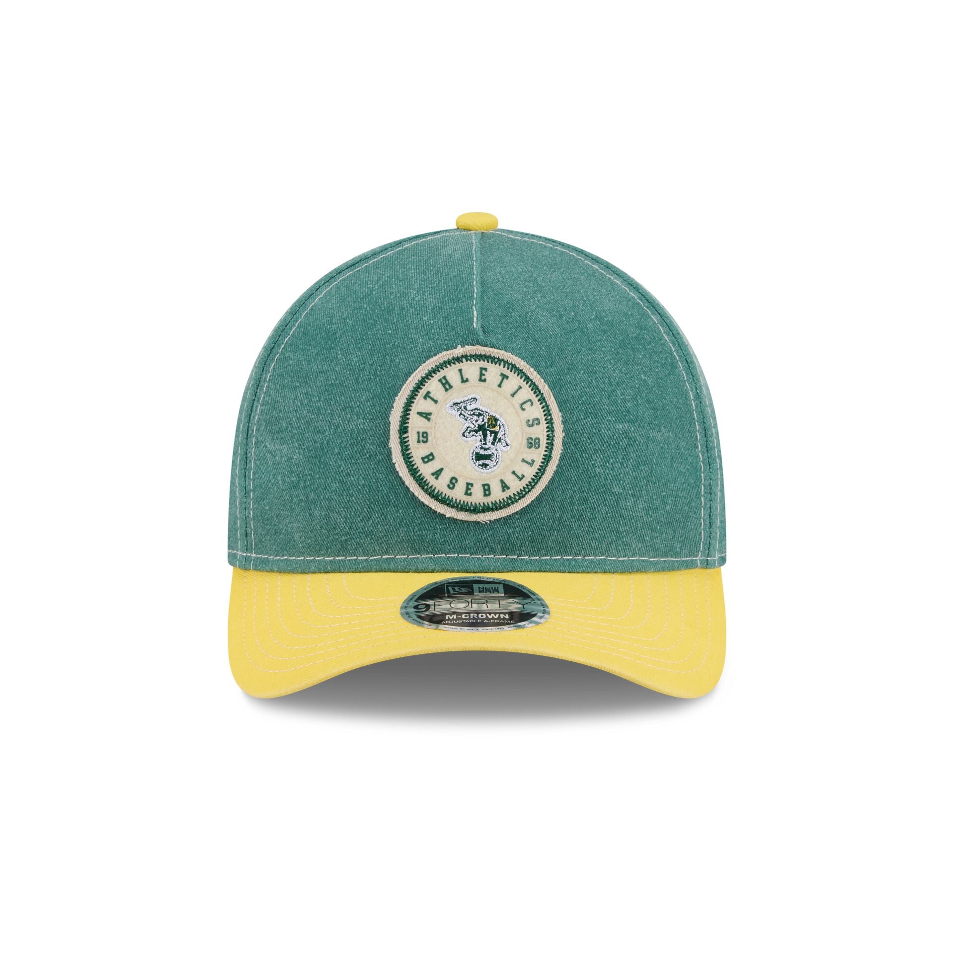 Alternative view of Athletics Felt 9Forty M-Crown A-Frame Snapback Hat