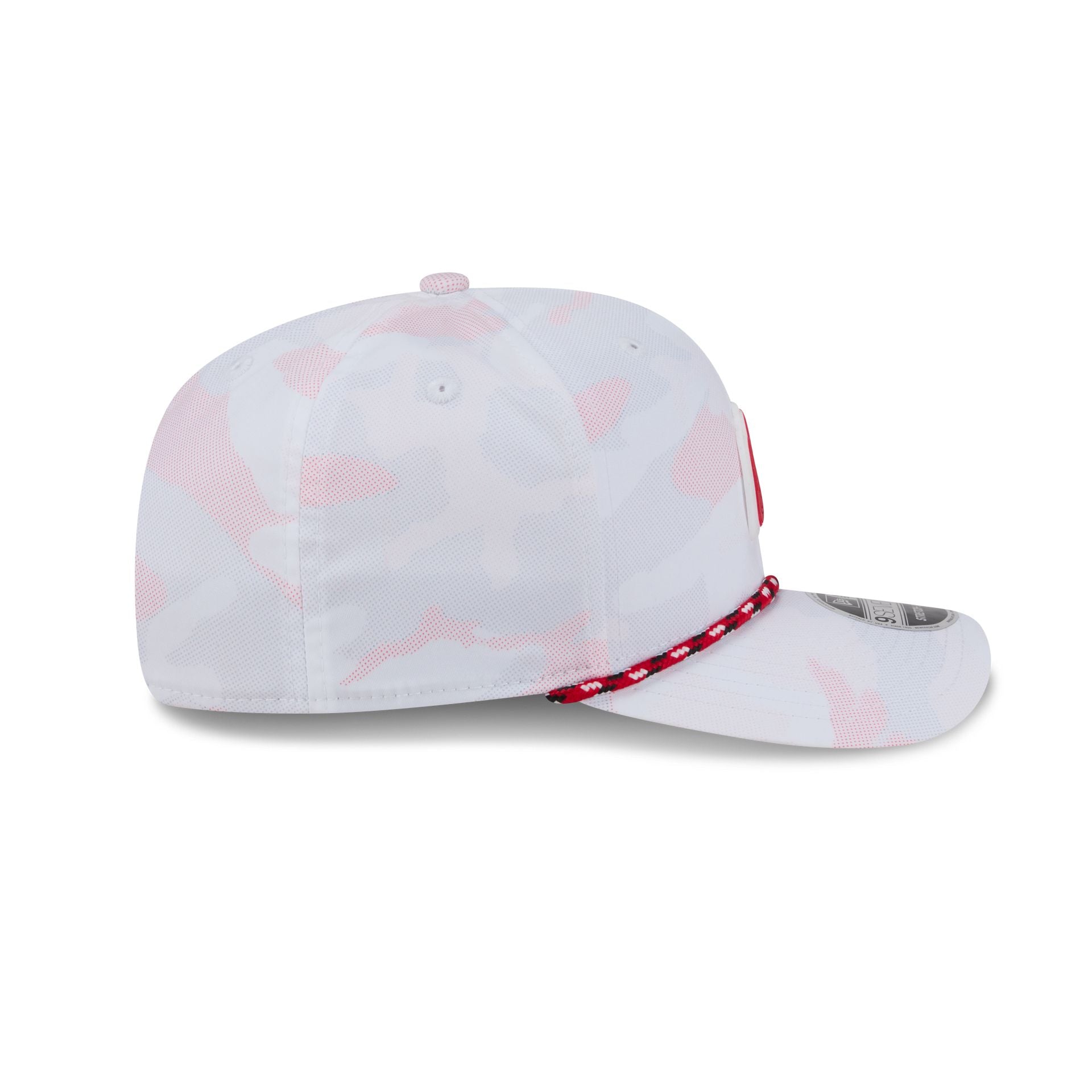 Detroit Red Wings White Camo Performance Rope 9Seventy Stretch-Snap Hat - Image 5