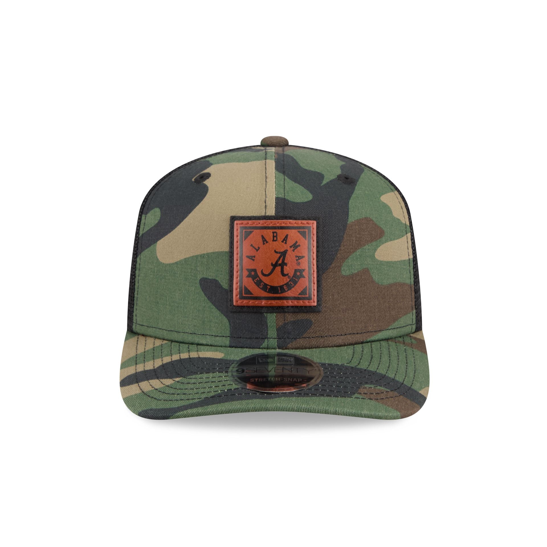 Alternative view of Alabama Crimson Tide Camo Canvas 9Seventy Trucker Hat