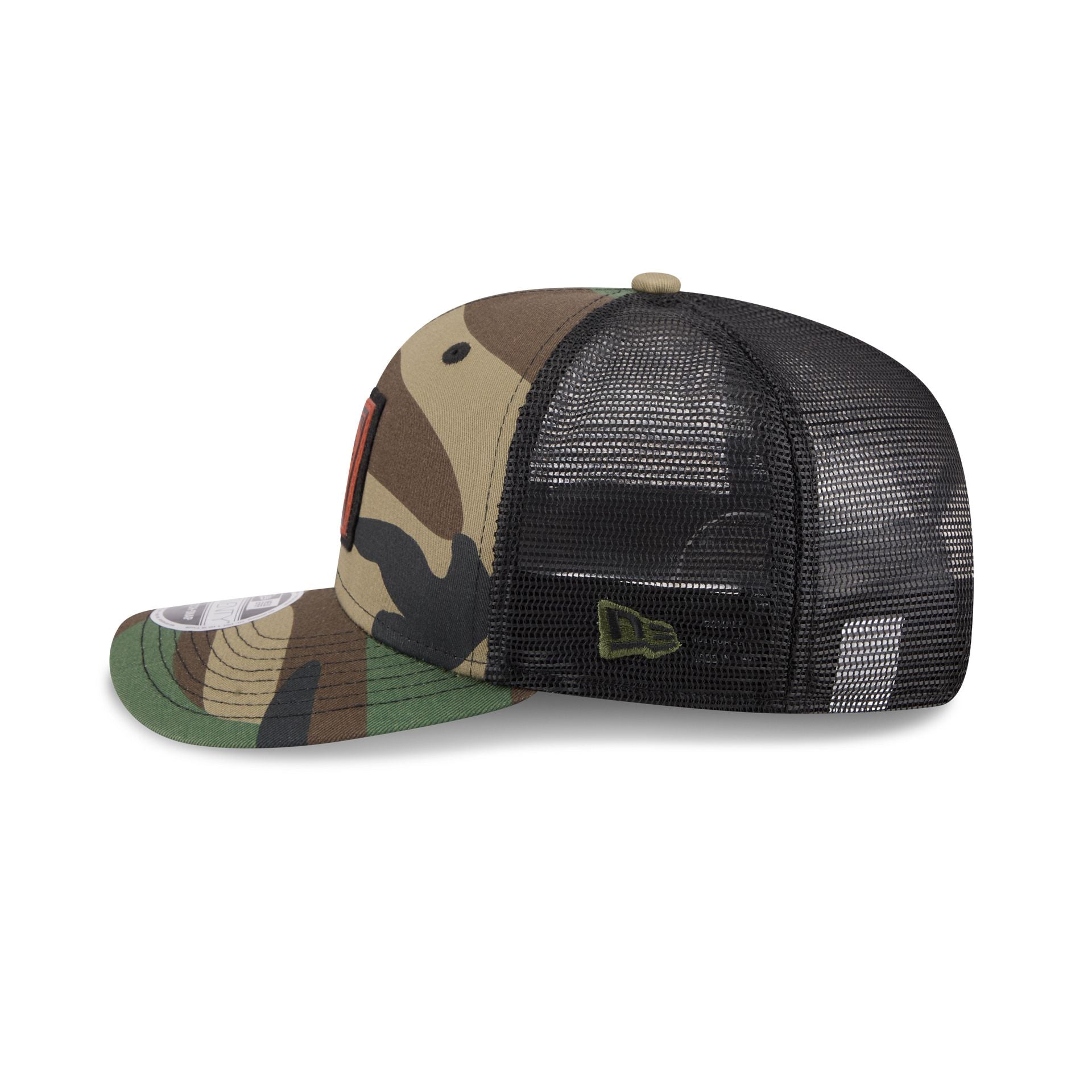 Georgetown Hoyas Camo Canvas 9Seventy Trucker Hat - Image 4