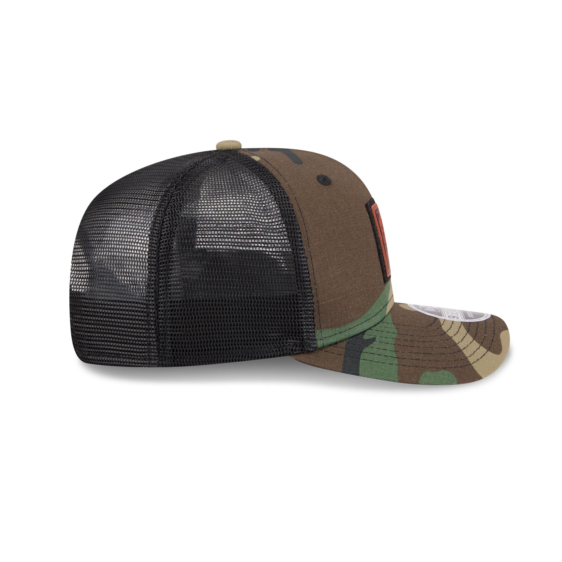 Georgetown Hoyas Camo Canvas 9Seventy Trucker Hat - Image 5